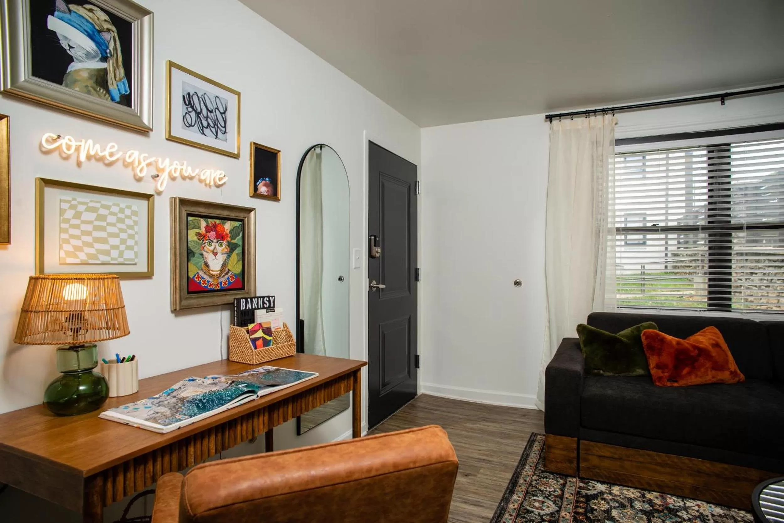 Seating Area in Abode Nashville - Marathon Village Near Downtown