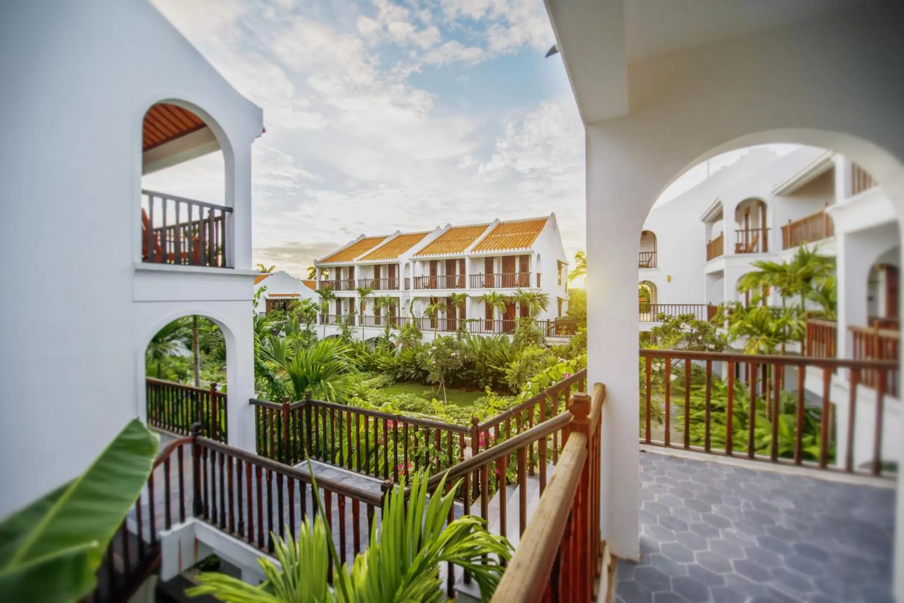 View (from property/room), Balcony/Terrace in Legacy Hoi An Resort - formerly Ancient House Village Resort & Spa