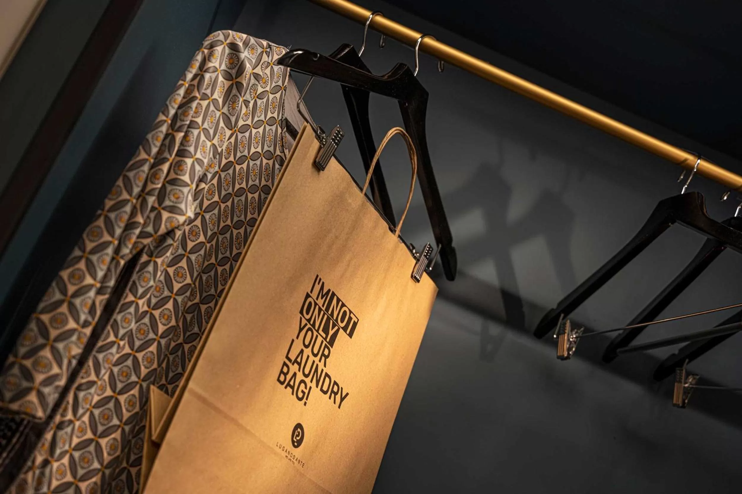 wardrobe in LUGANODANTE Boutique & Lifestyle Hotel