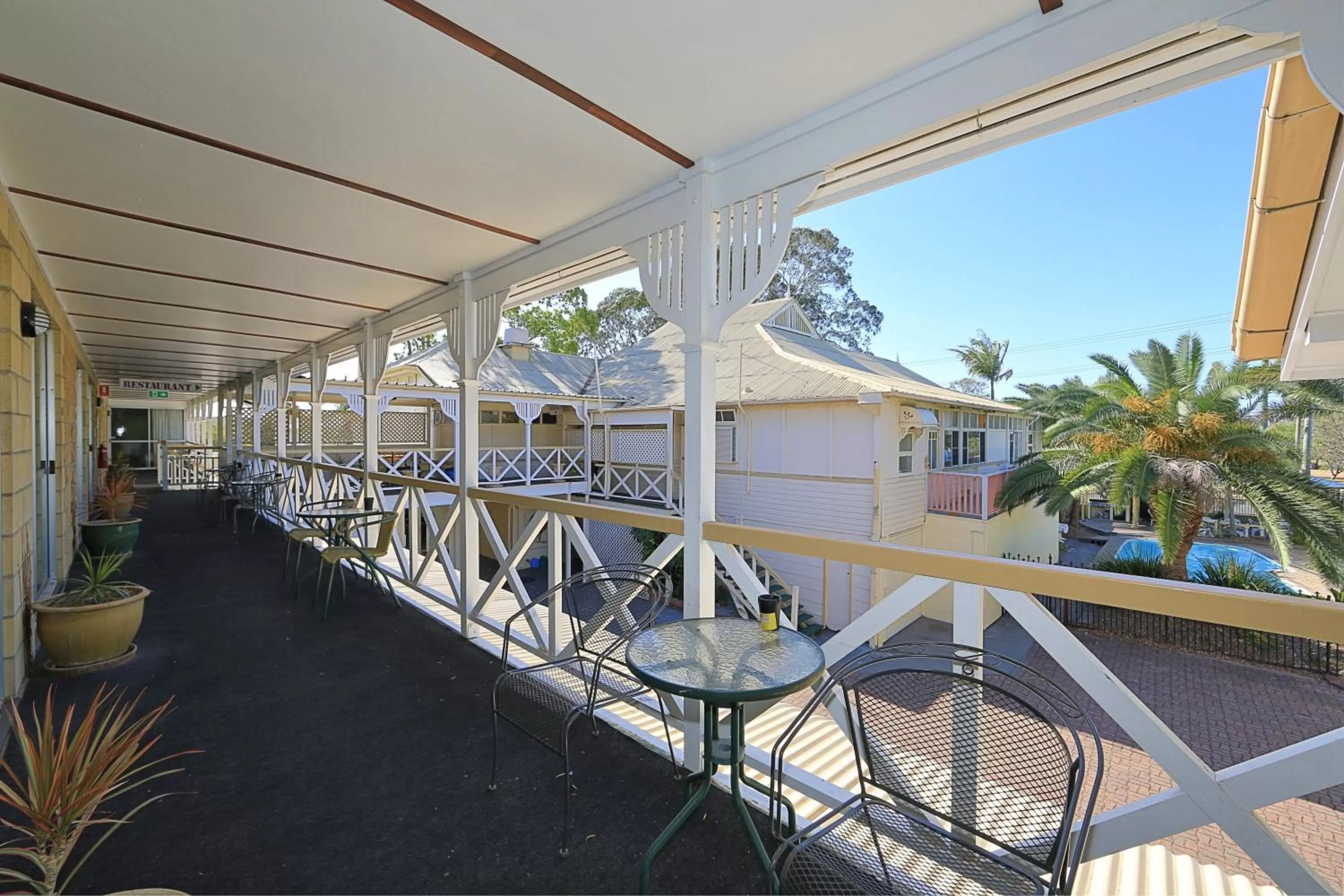 Balcony/Terrace in Alexandra Park Motor Inn