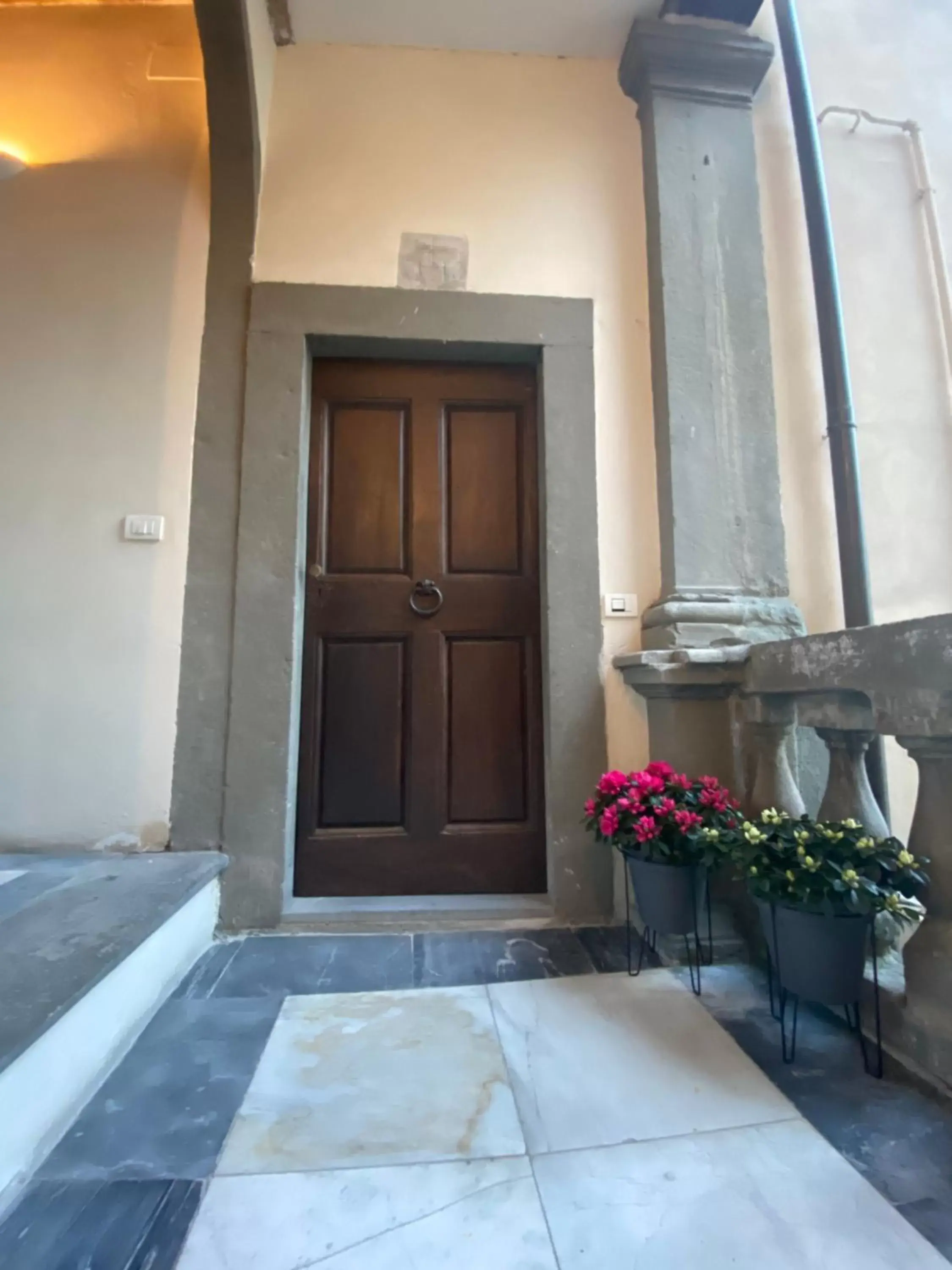 Facade/entrance in Palazzo Rocchi B&B