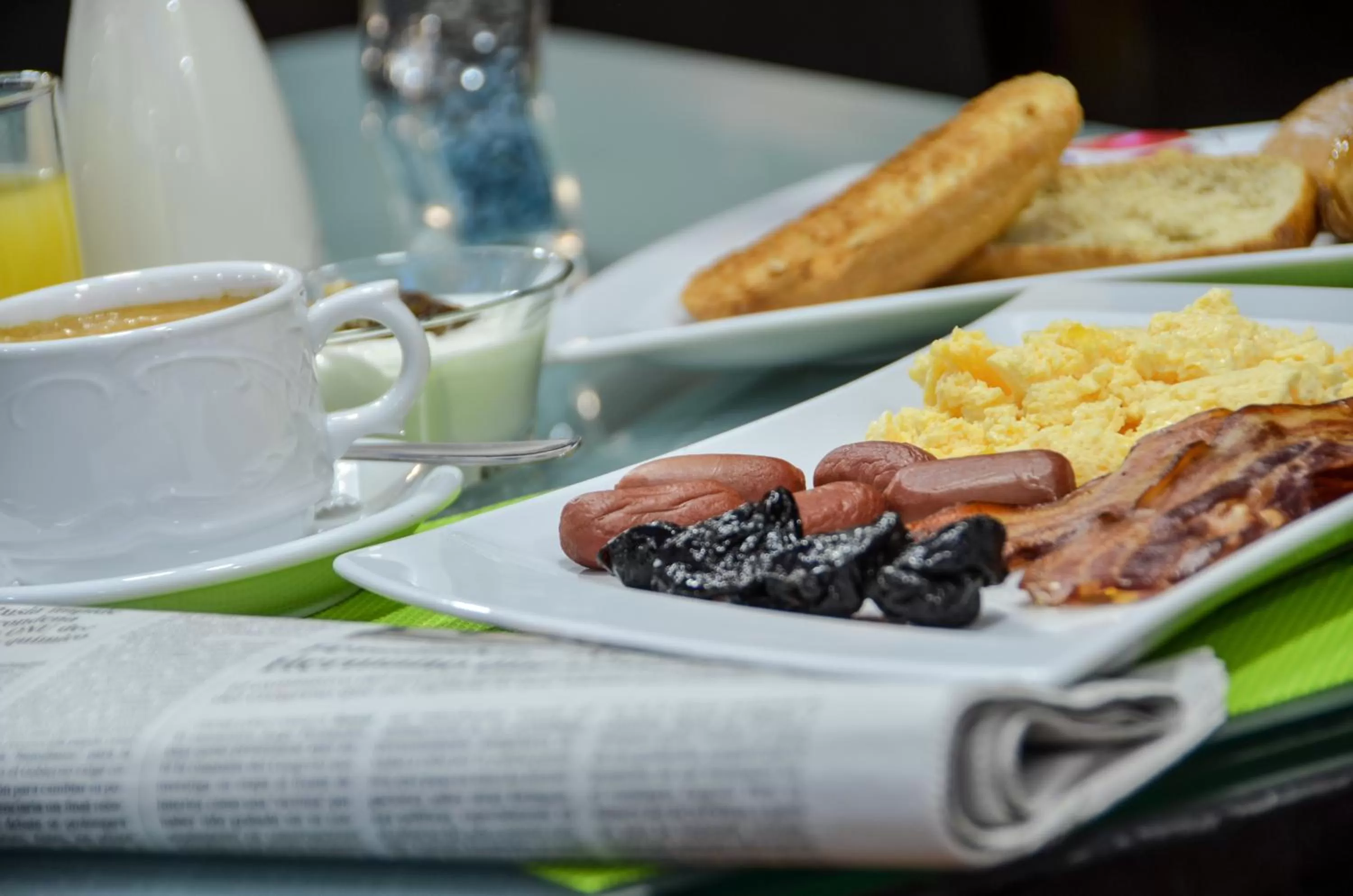 Buffet breakfast in Hotel Miau