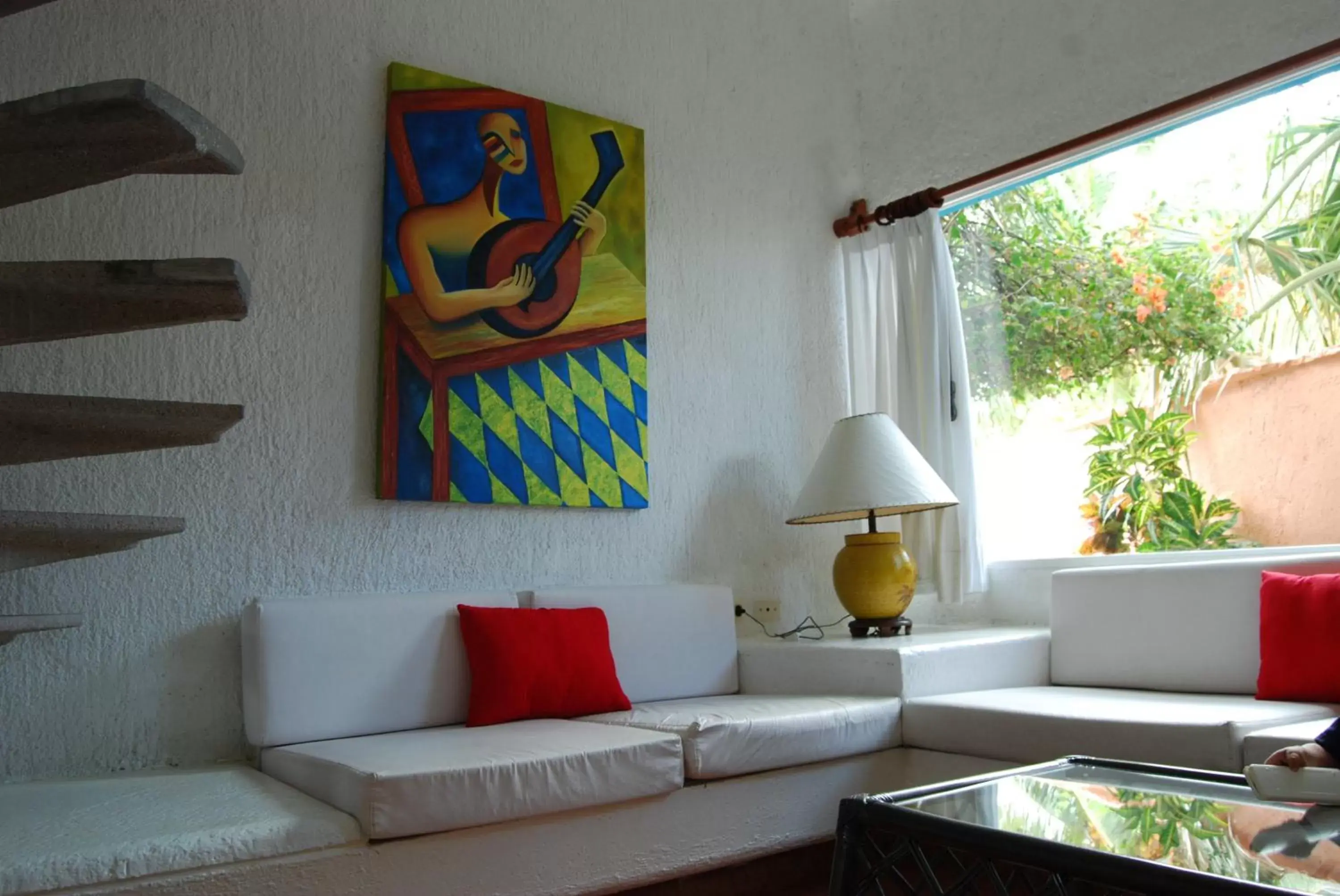 Decorative detail, Seating Area in Hotel Villas Las Anclas