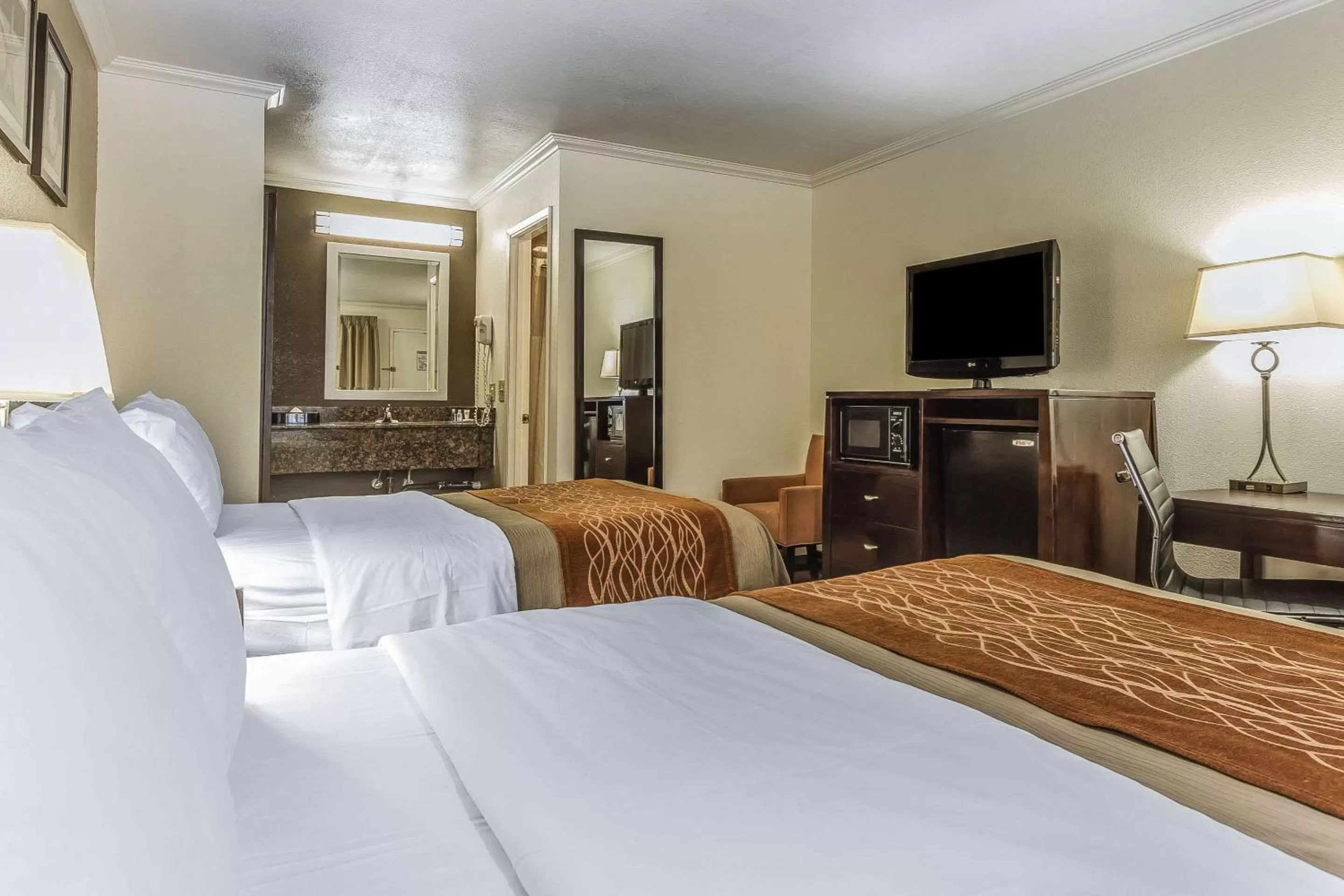 Photo of the whole room, Bed in Comfort Inn