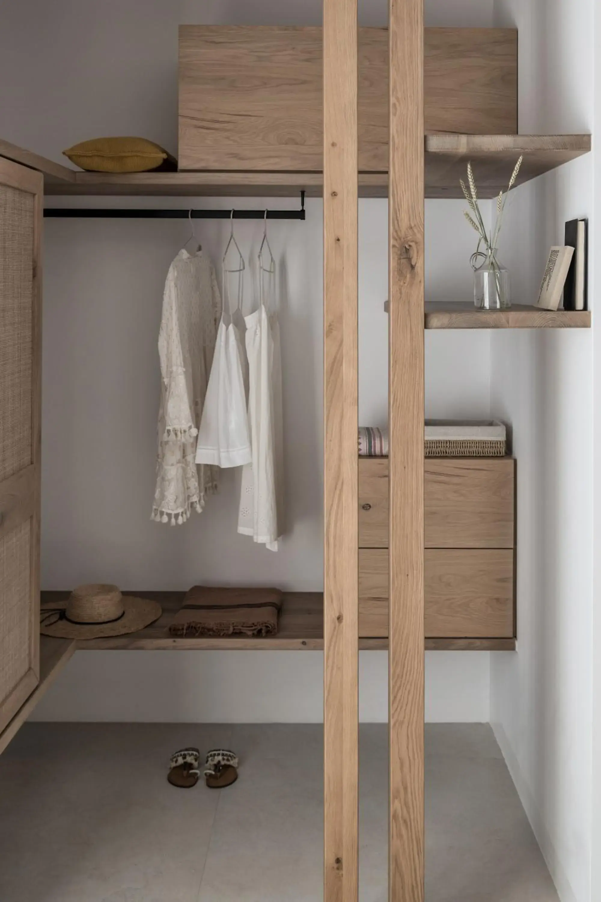 wardrobe, Bathroom in A Hotel Mykonos