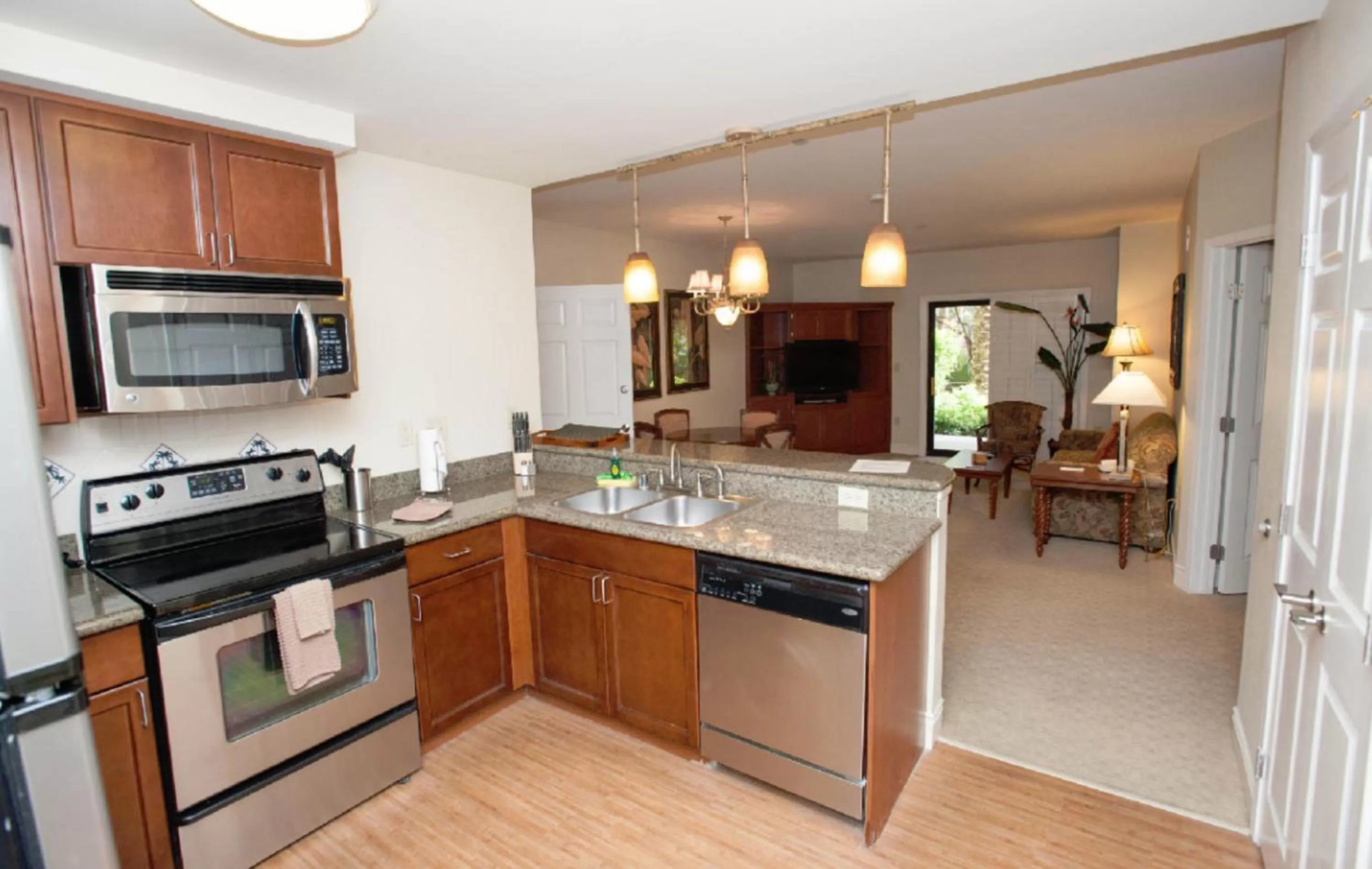 Kitchen or kitchenette, Kitchen/Kitchenette in Suites at Tahiti Village Resort and Spa-No Resort Fee