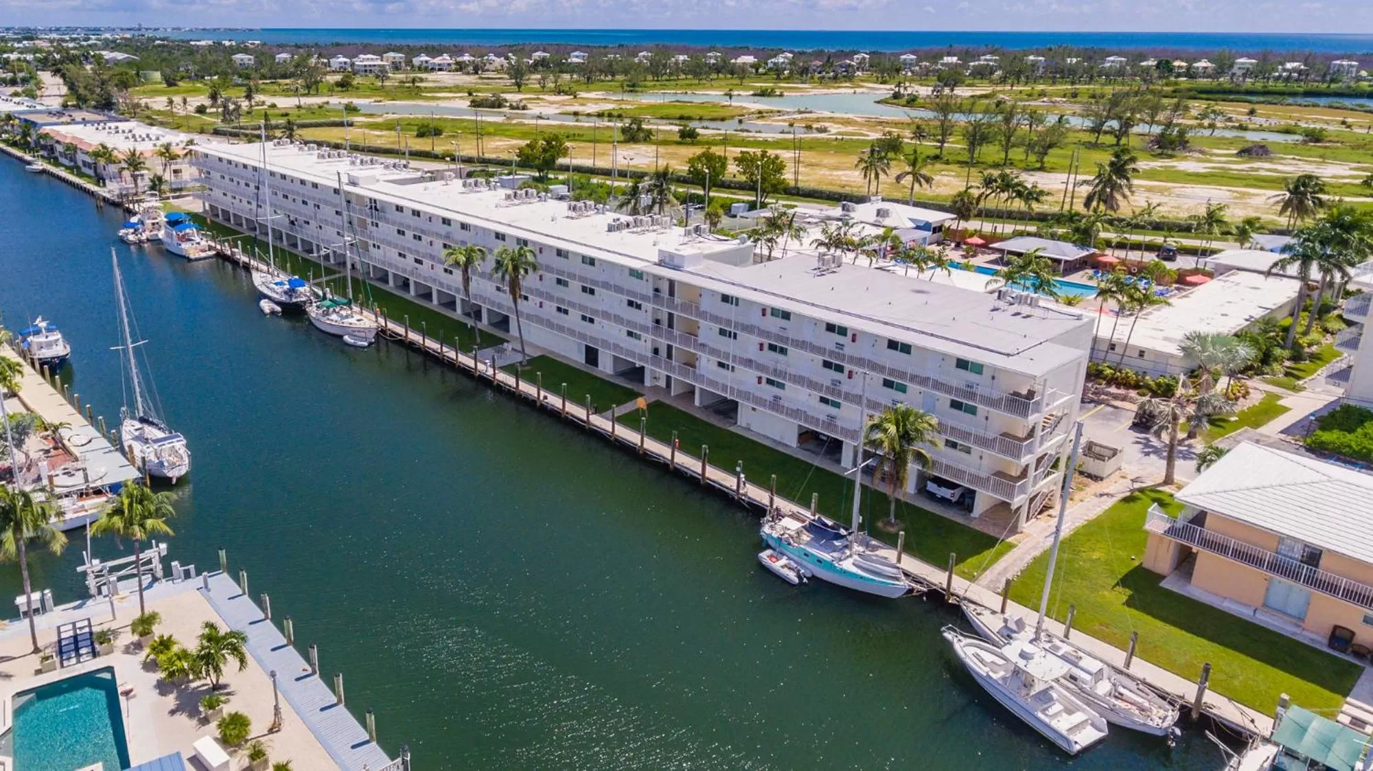 Bird's eye view in Skipjack Resort & Marina