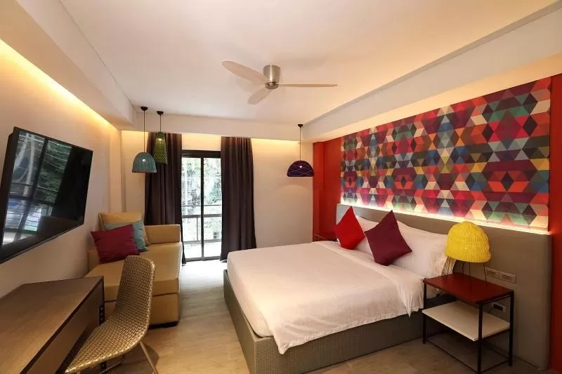 Photo of the whole room, Bed in Lagùn Hotel