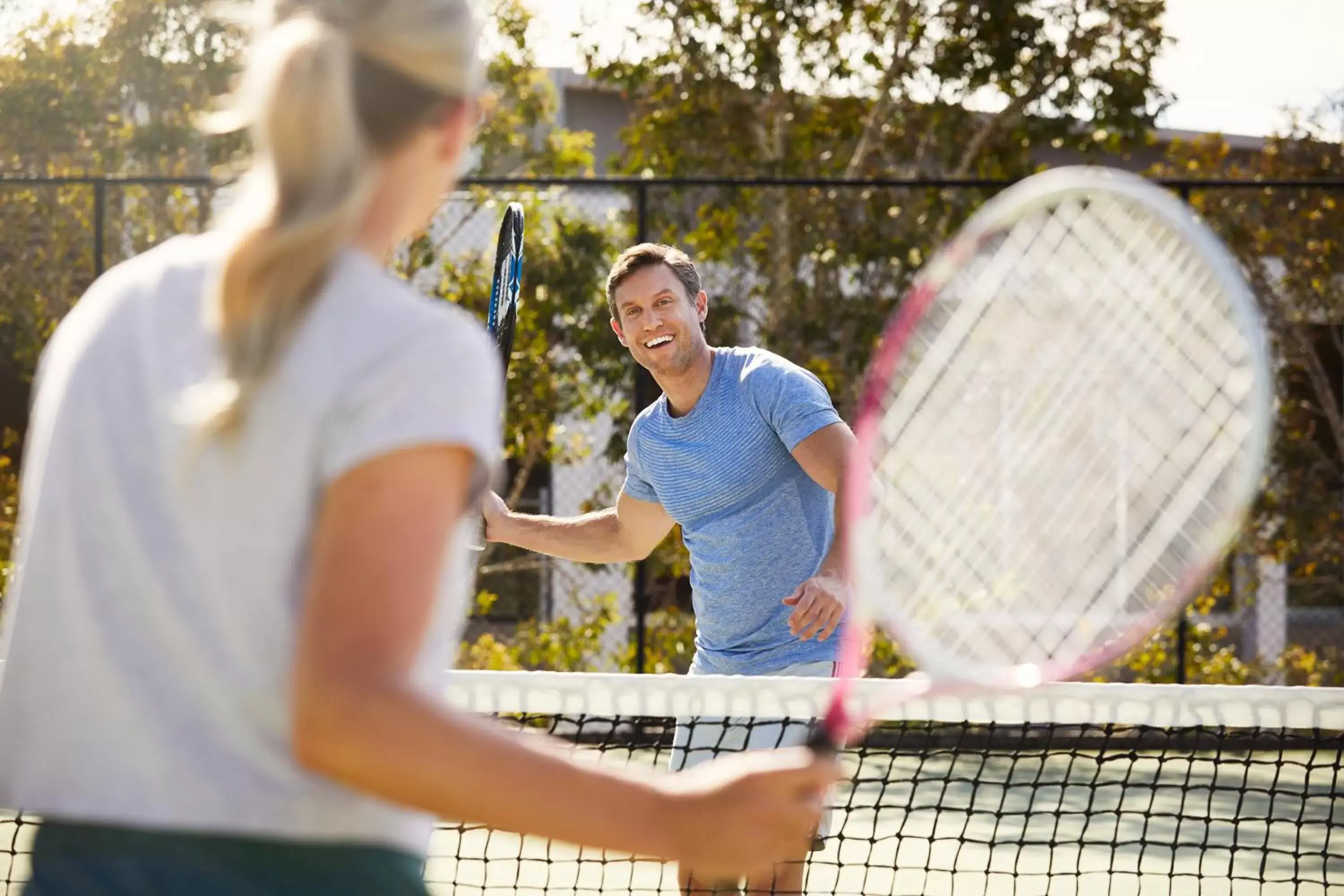 Tennis court in RACV Noosa Resort