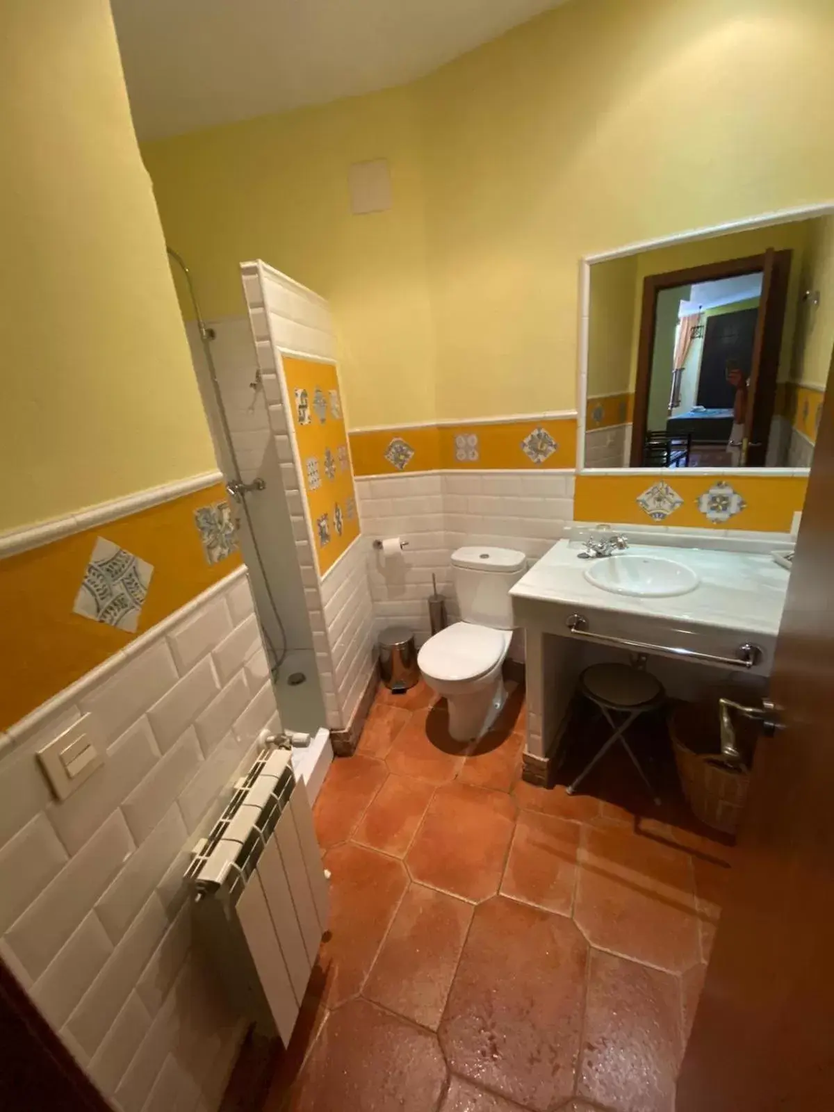 Bathroom in Hotel Rural La Posada de las Cigüeñas