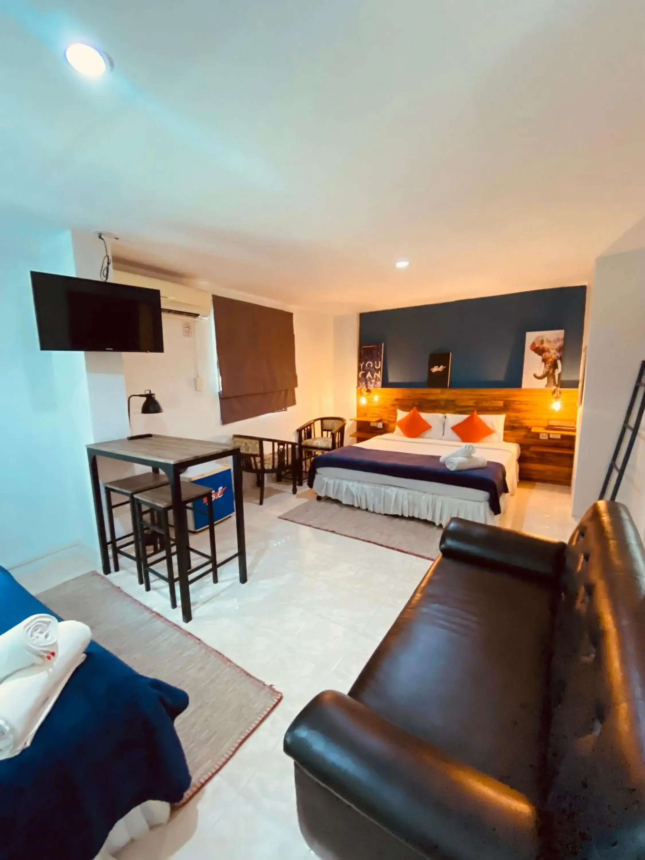 Bed in BH Baan Paradise Hotel Patong Bed in BH Baan Paradise Hotel Patong