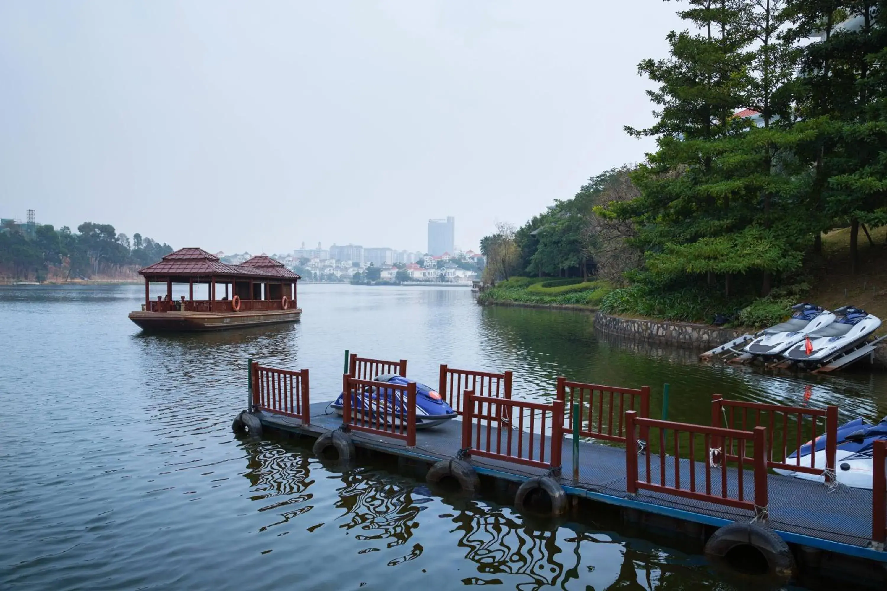 Balcony/Terrace in Goodview Hotel Sangem Tangxia