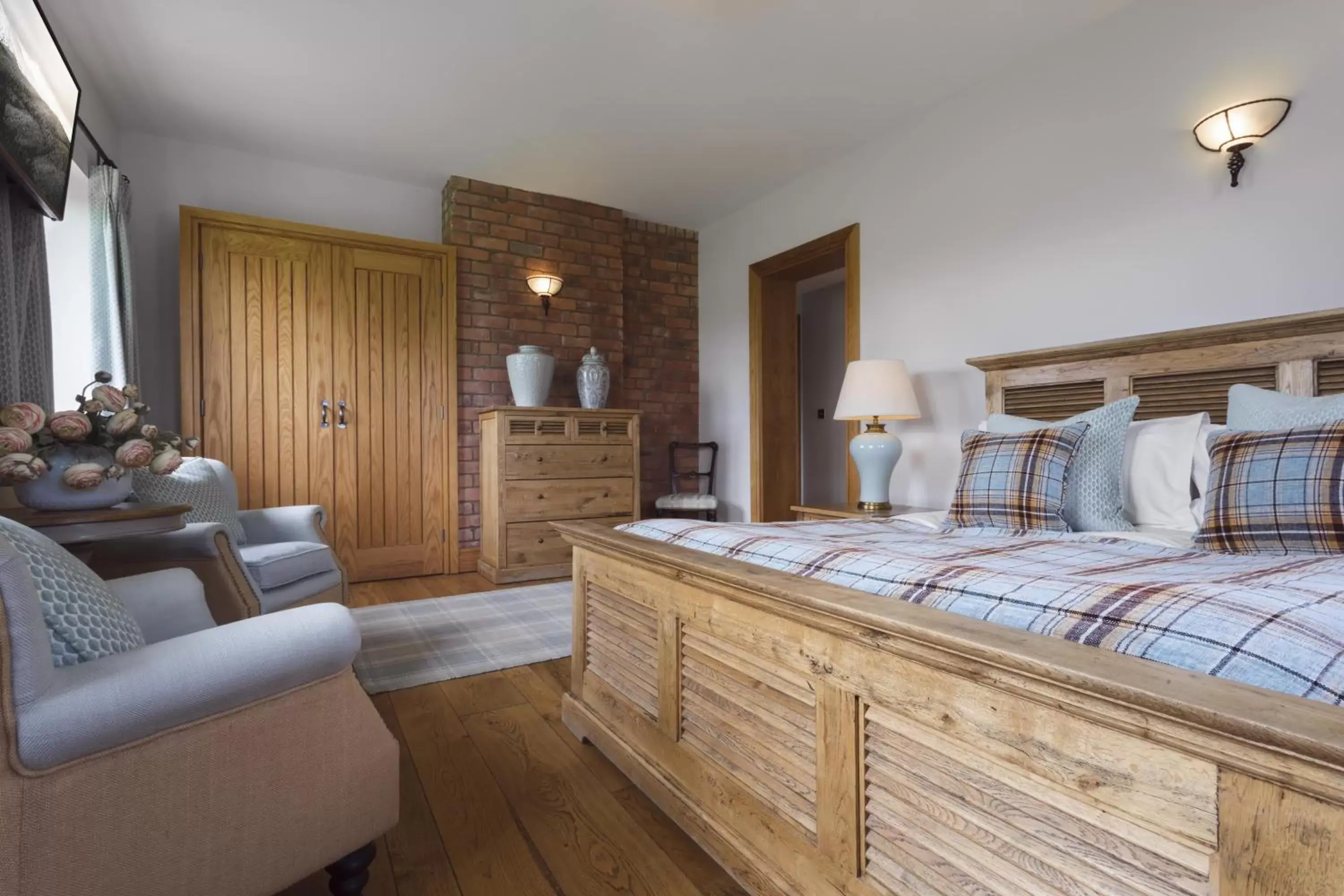 Bed in Lyth Valley Country House