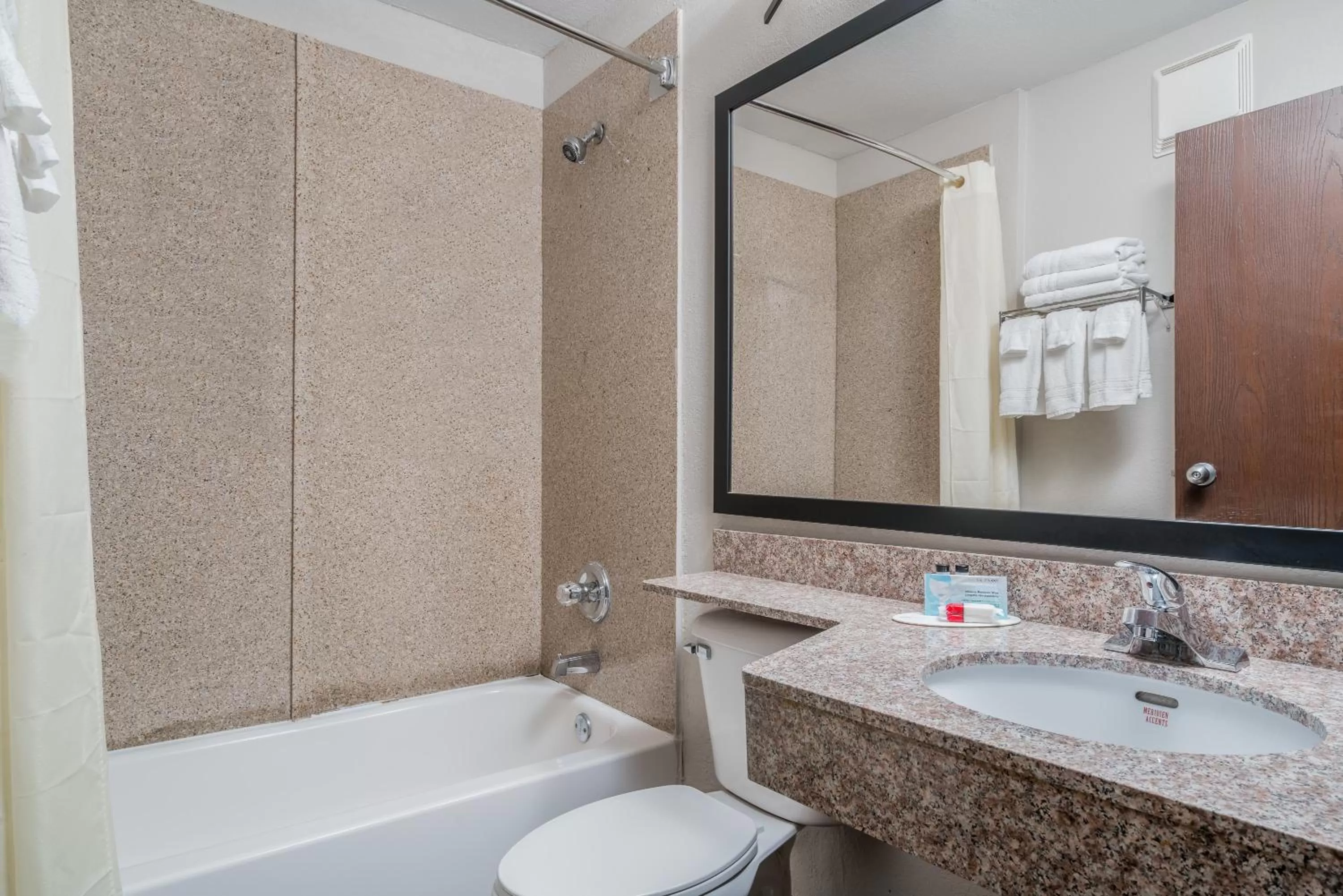 Bathroom in Microtel Inn & Suites by Wyndham Rochester North Mayo Clinic