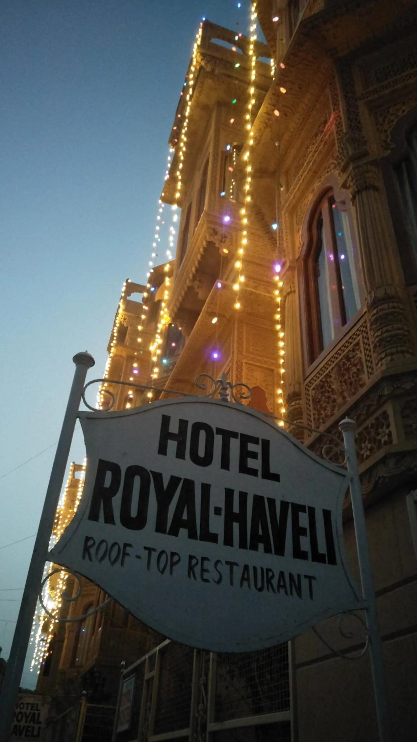 People in Hotel Royal Haveli