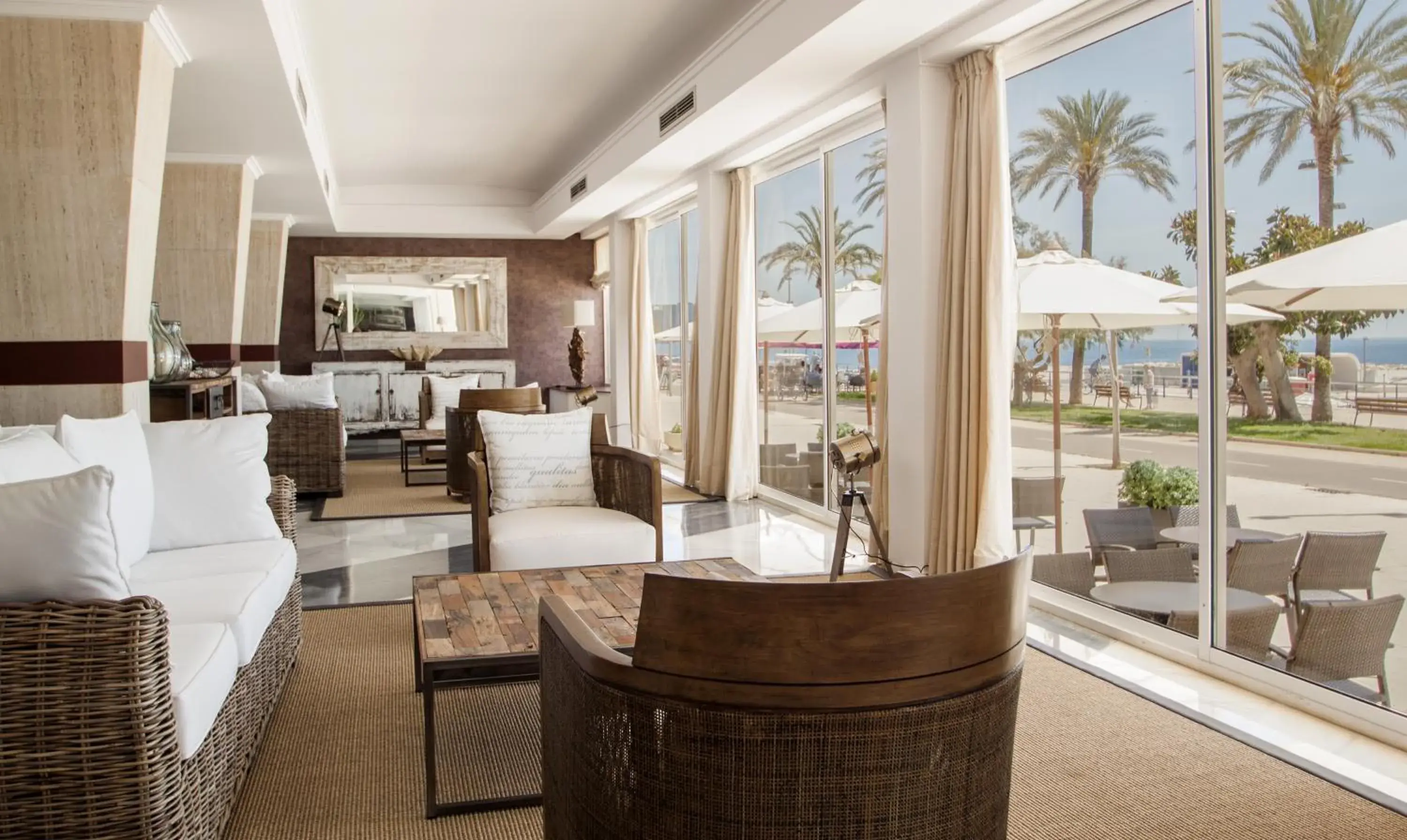 Lobby or reception in Catalonia del Mar - Adults Only