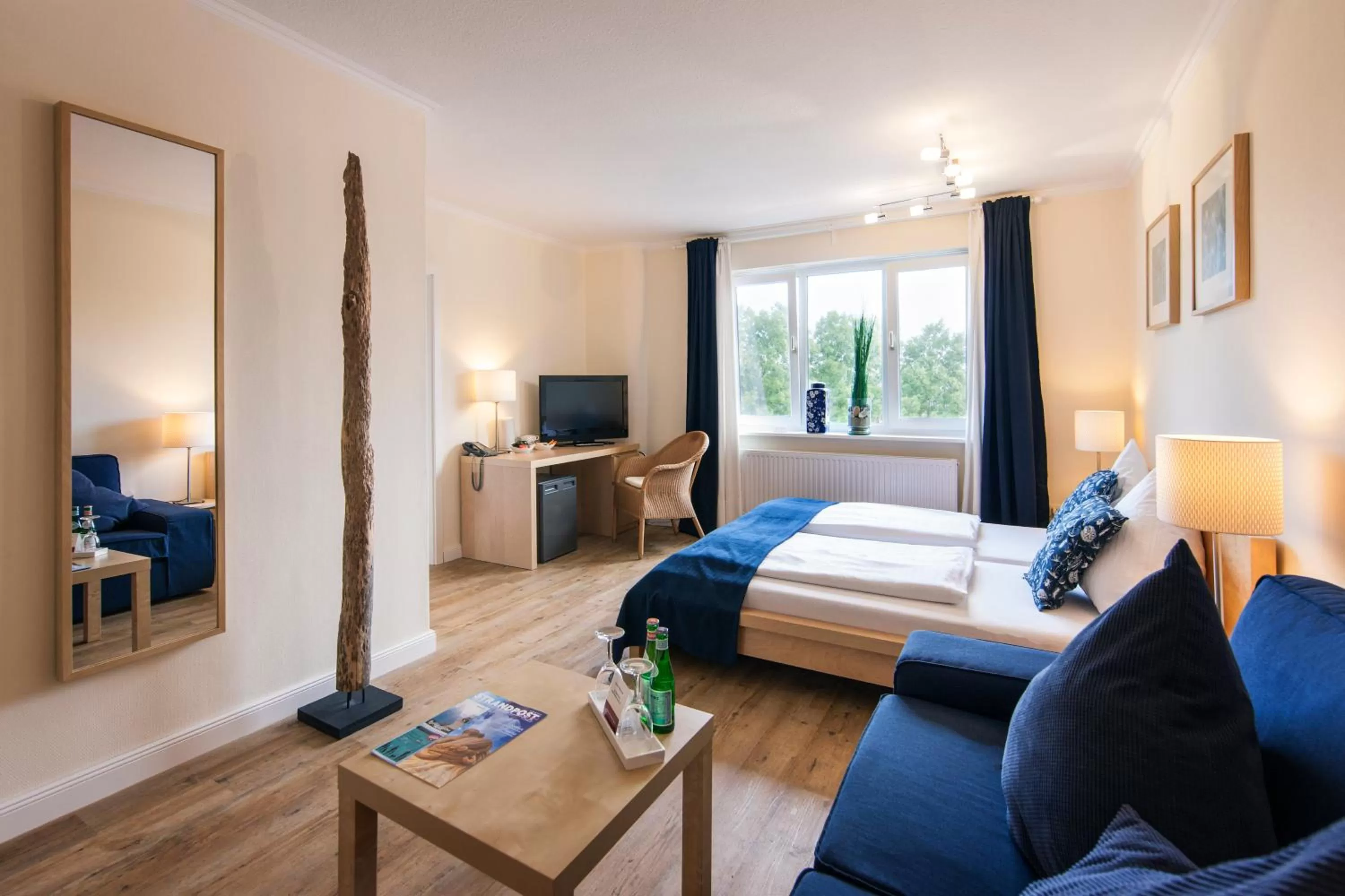 Living room in Das Frühstückshotel Sankt Peter-Ording