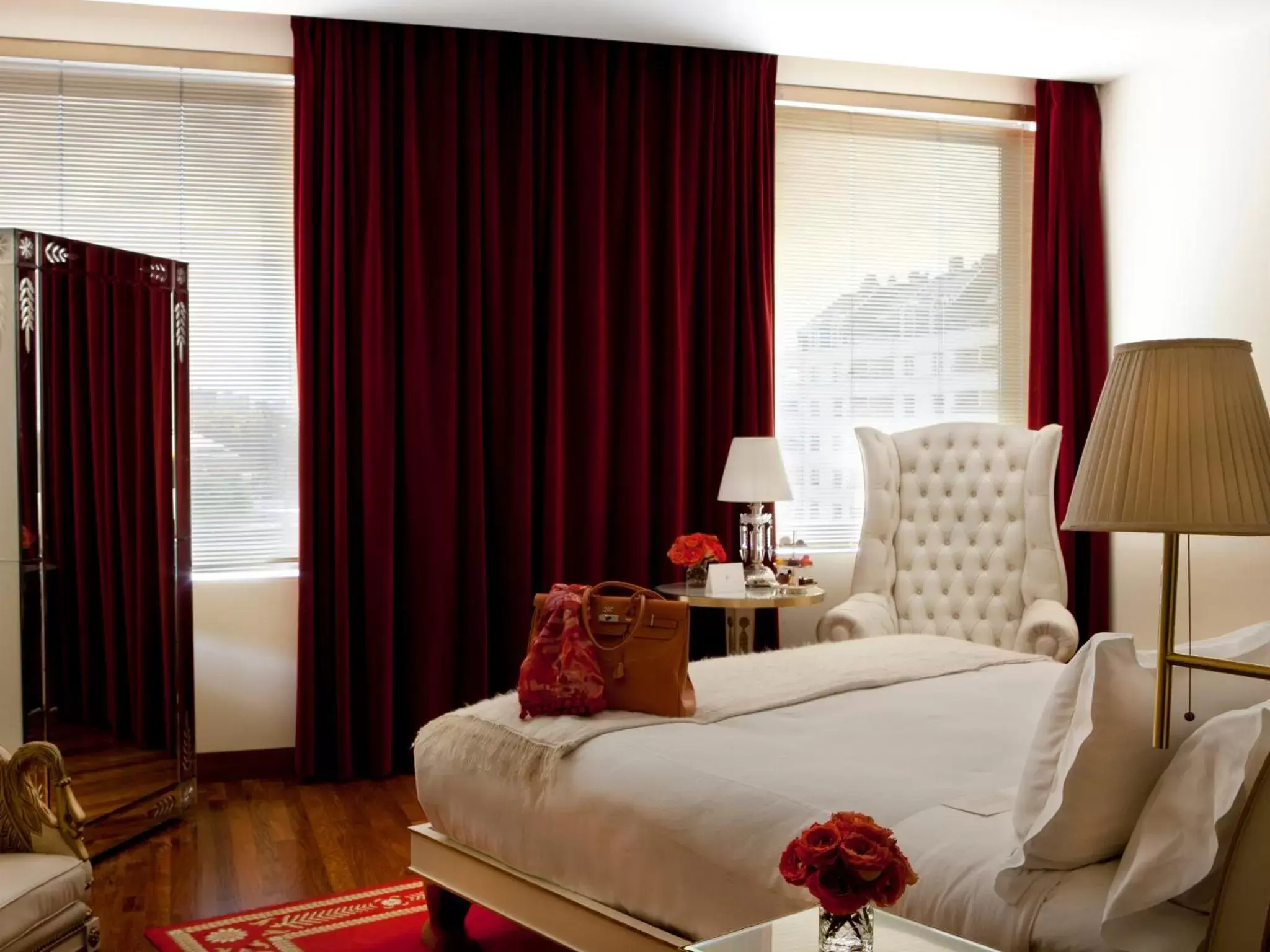 Bed in Faena Hotel Buenos Aires Bed in Faena Hotel Buenos Aires