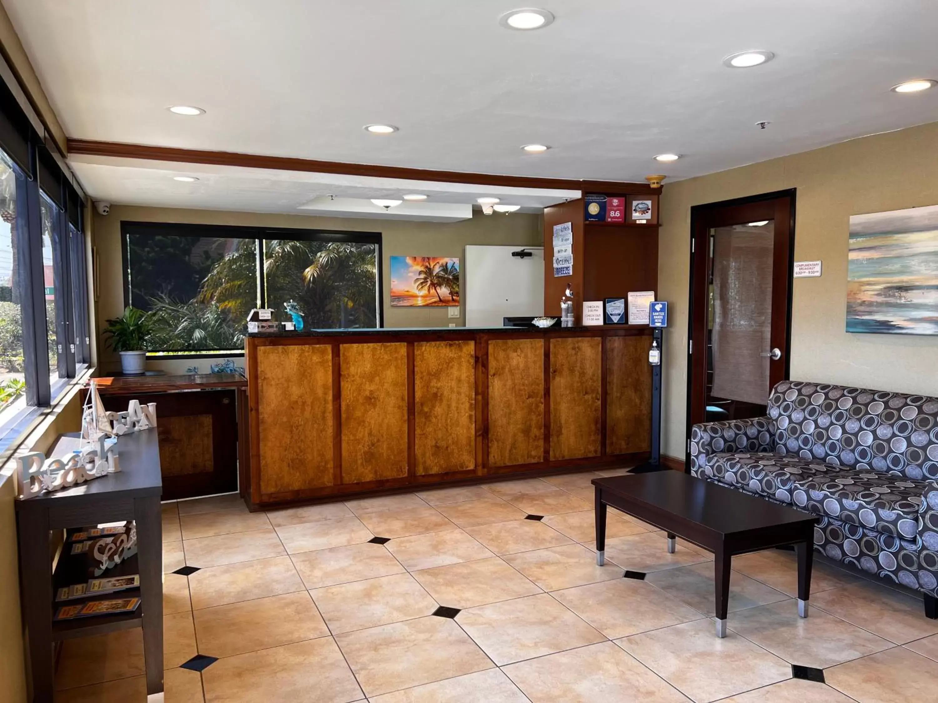 Lobby or reception, Lobby/Reception in Brisa Pacifica Hotel Encinitas