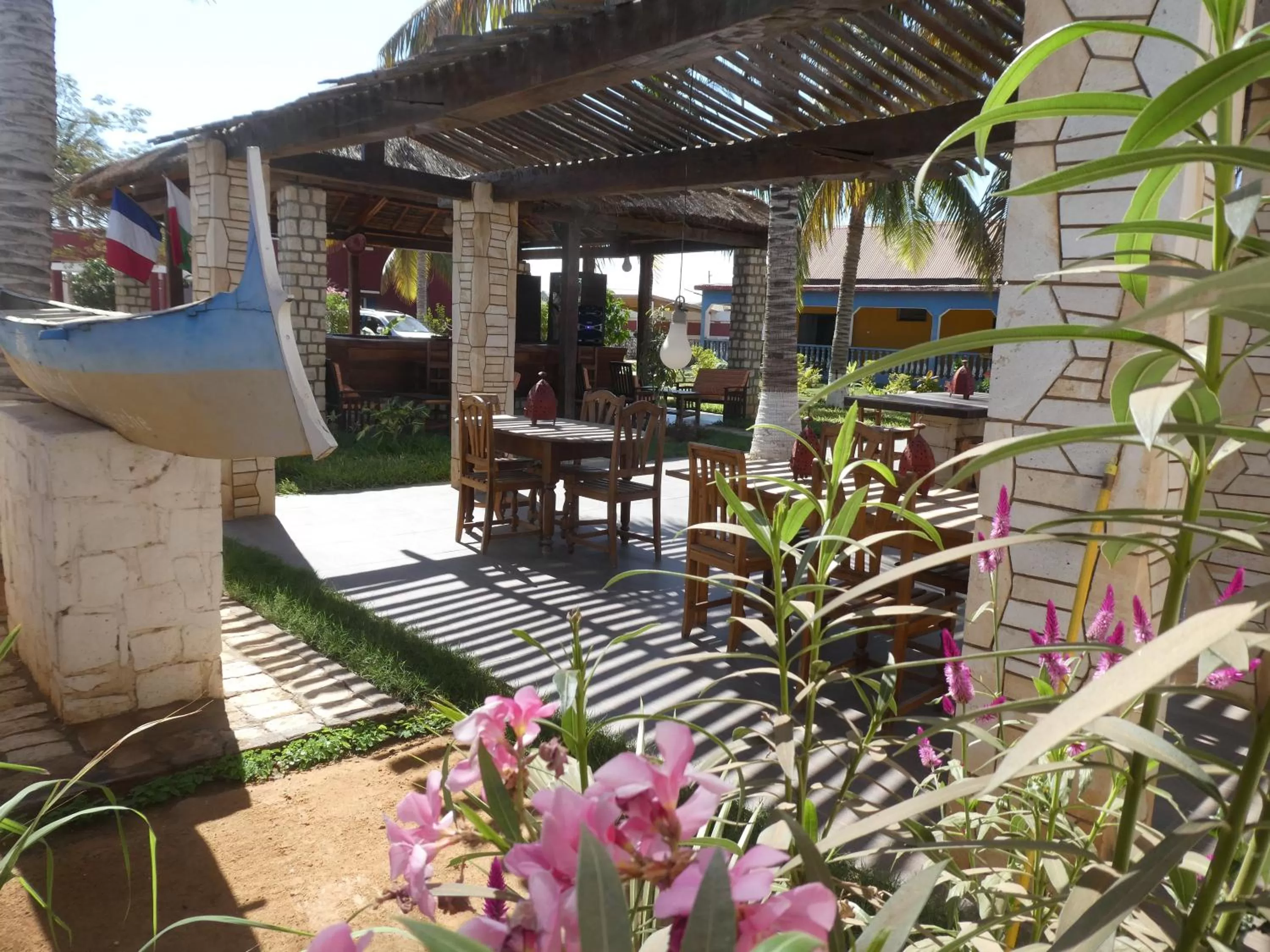 Patio in Bohobé Naboty