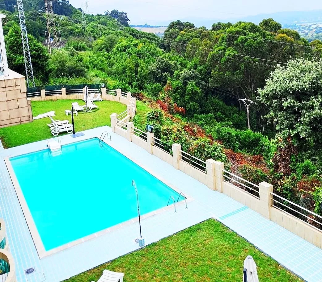 Garden view in Hotel Miramar Laredo