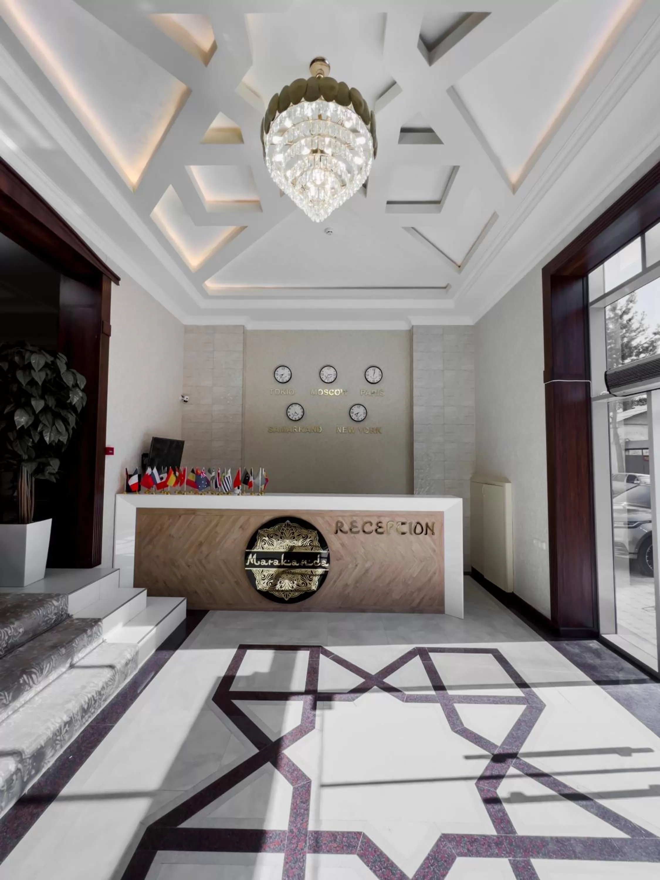 Bed in Hotel Marakanda