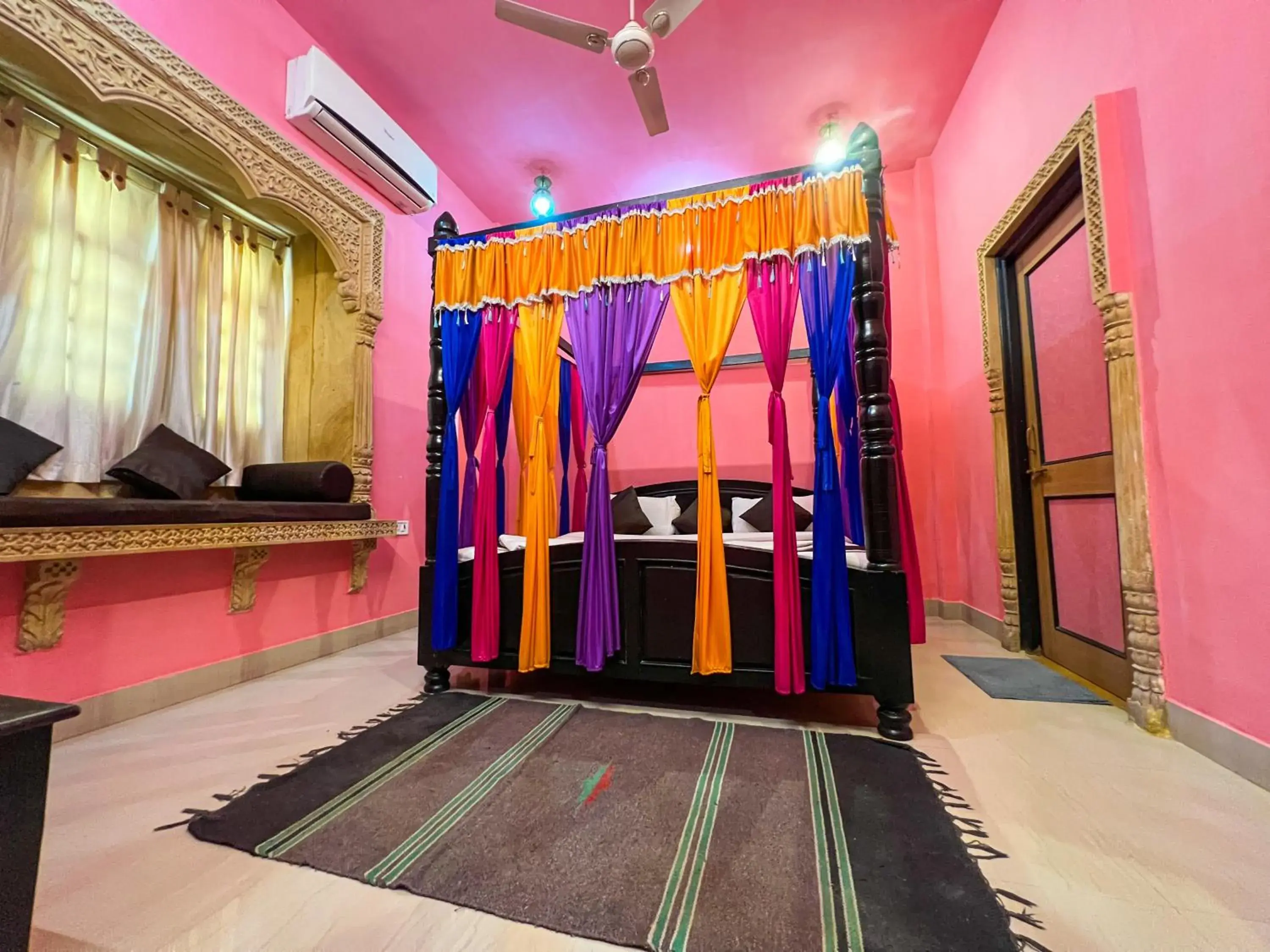 Bedroom in Hotel Royal Haveli