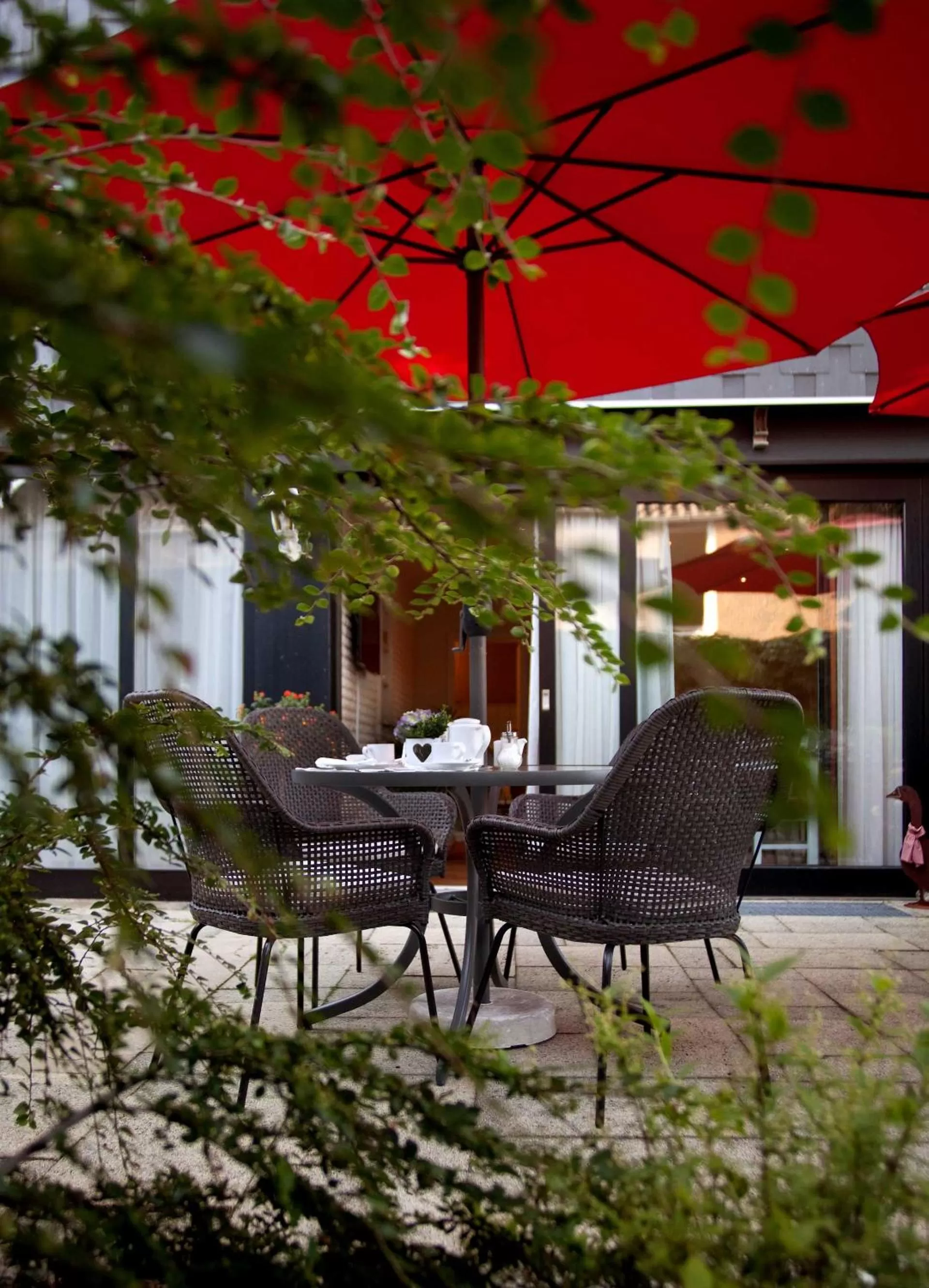 Garden in Hotel Rosmarin