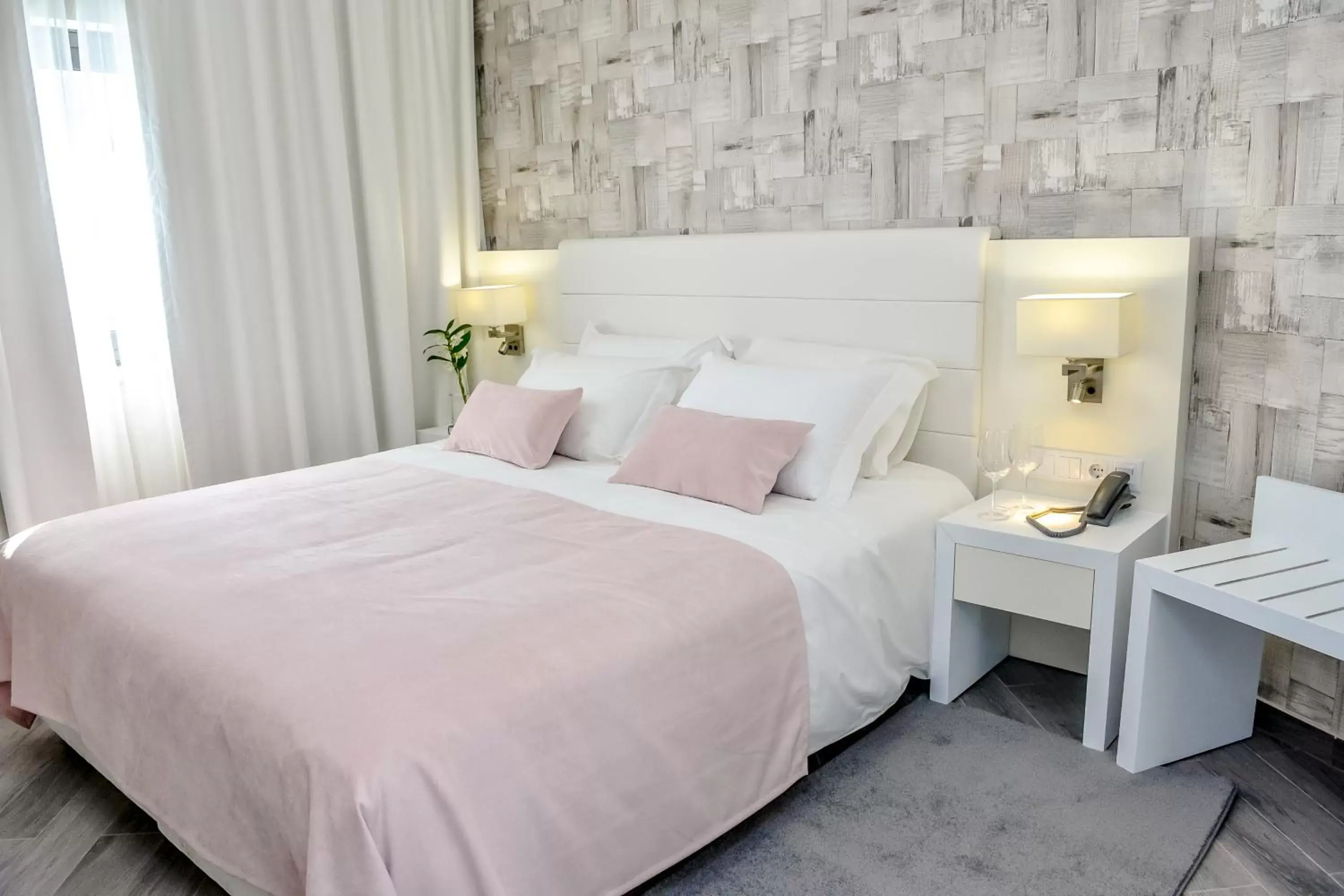 Bedroom, Bed in Villamar Style Maison