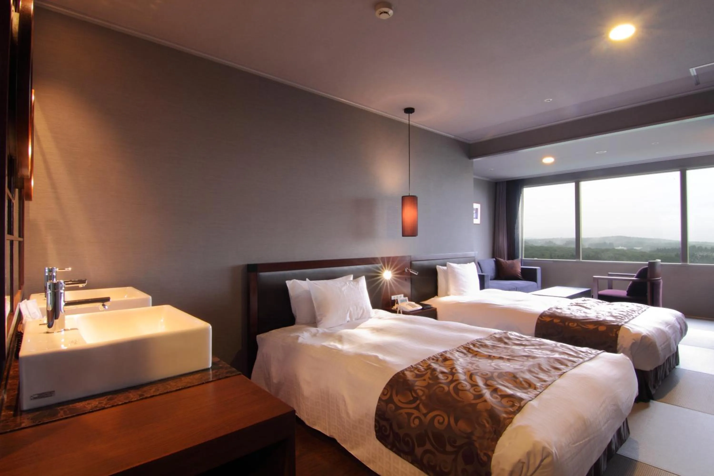 Photo of the whole room, Bed in Hotel Epinard Nasu