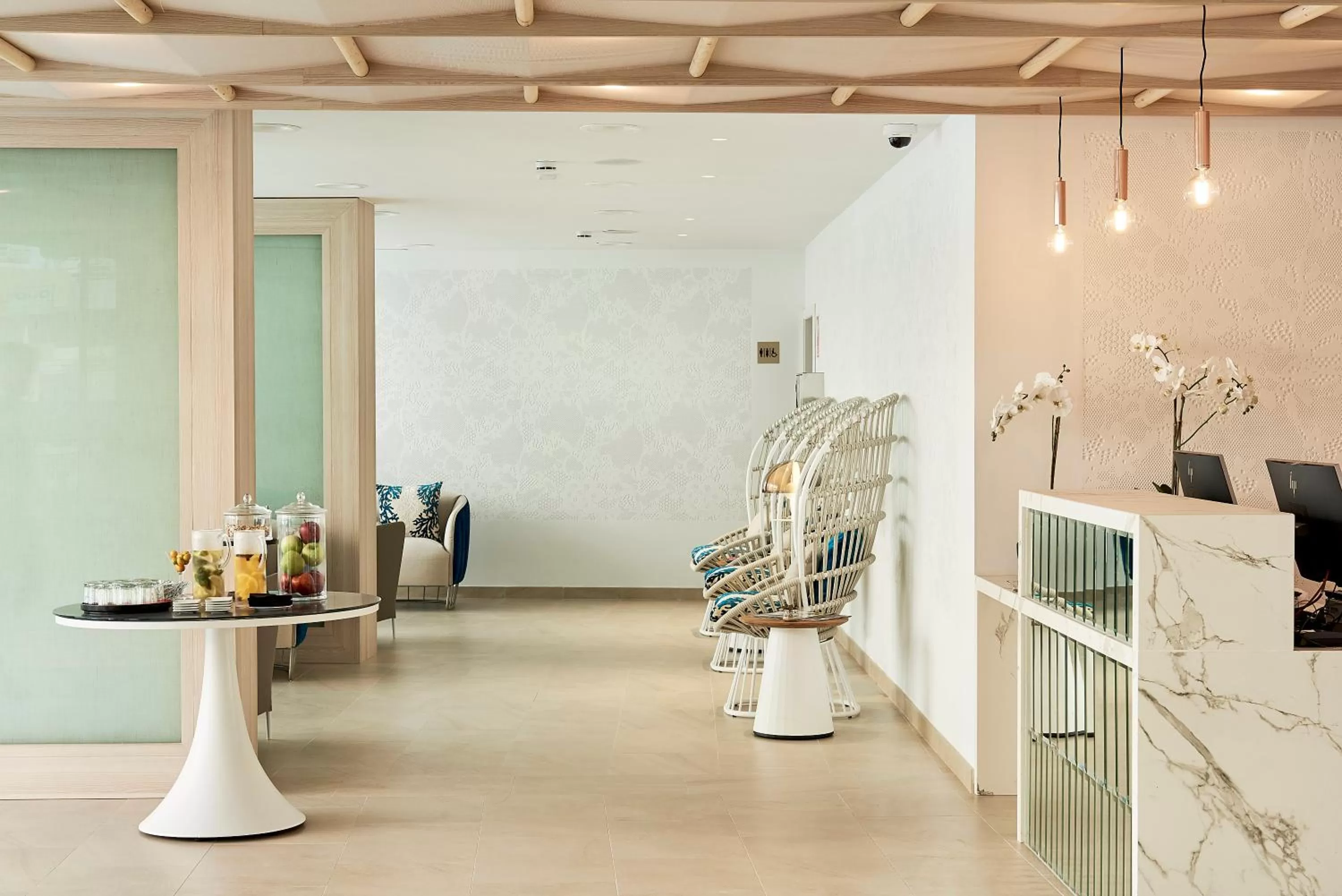 Lobby or reception in Eurostars Ibiza