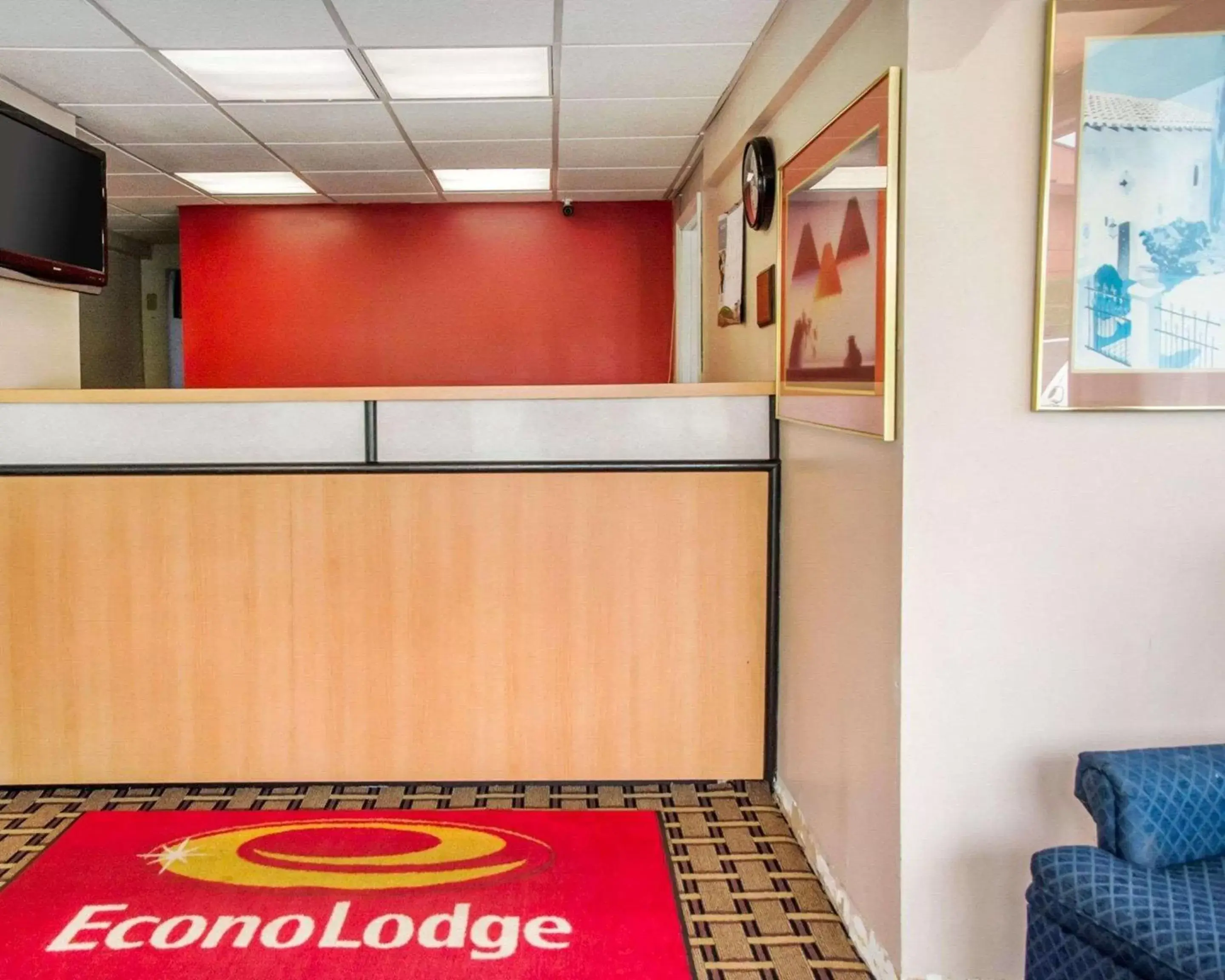 Lobby or reception in Econo Lodge Franklin
