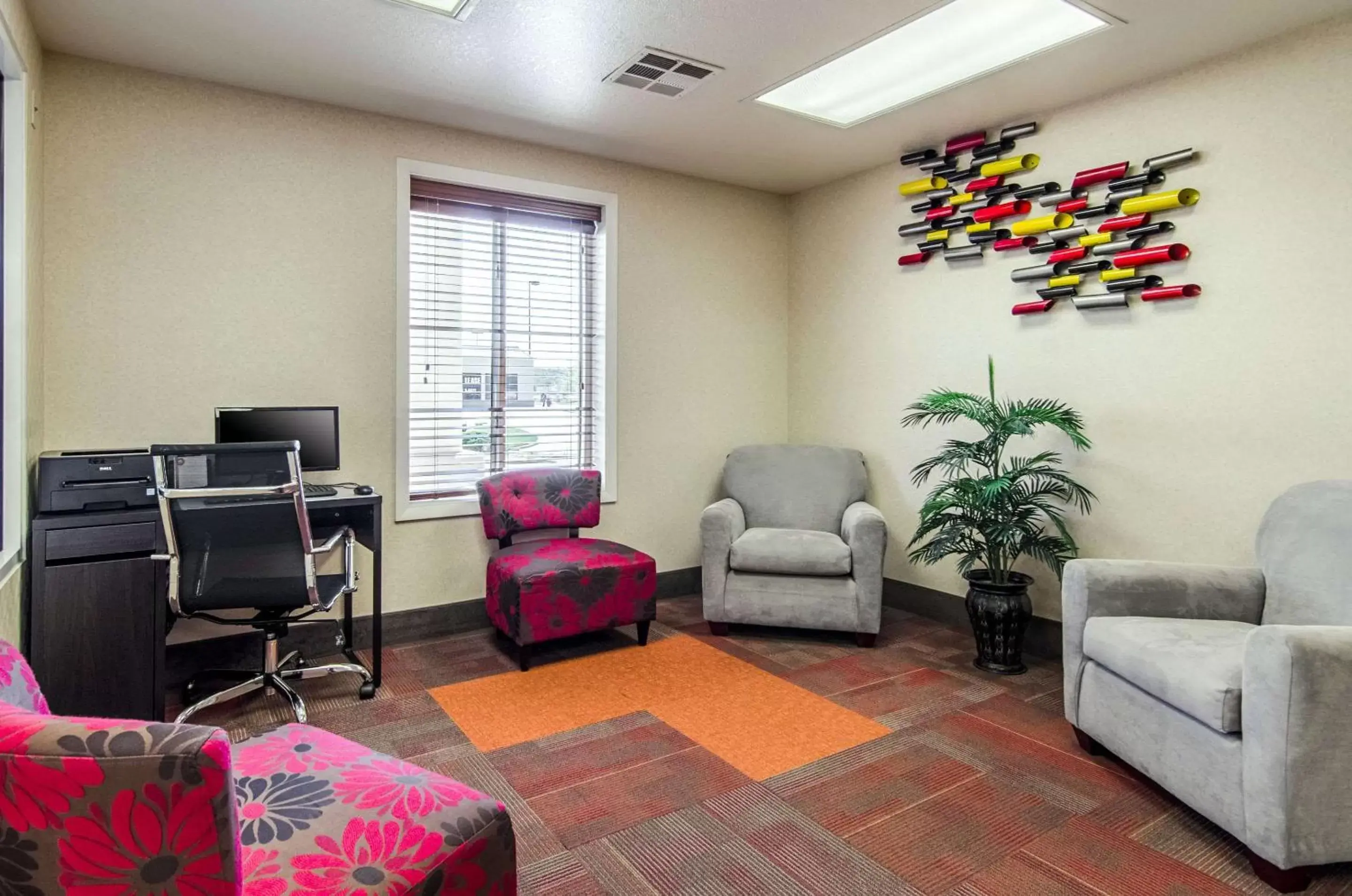 On site, Seating Area in Quality Inn Junction City near Fort Riley