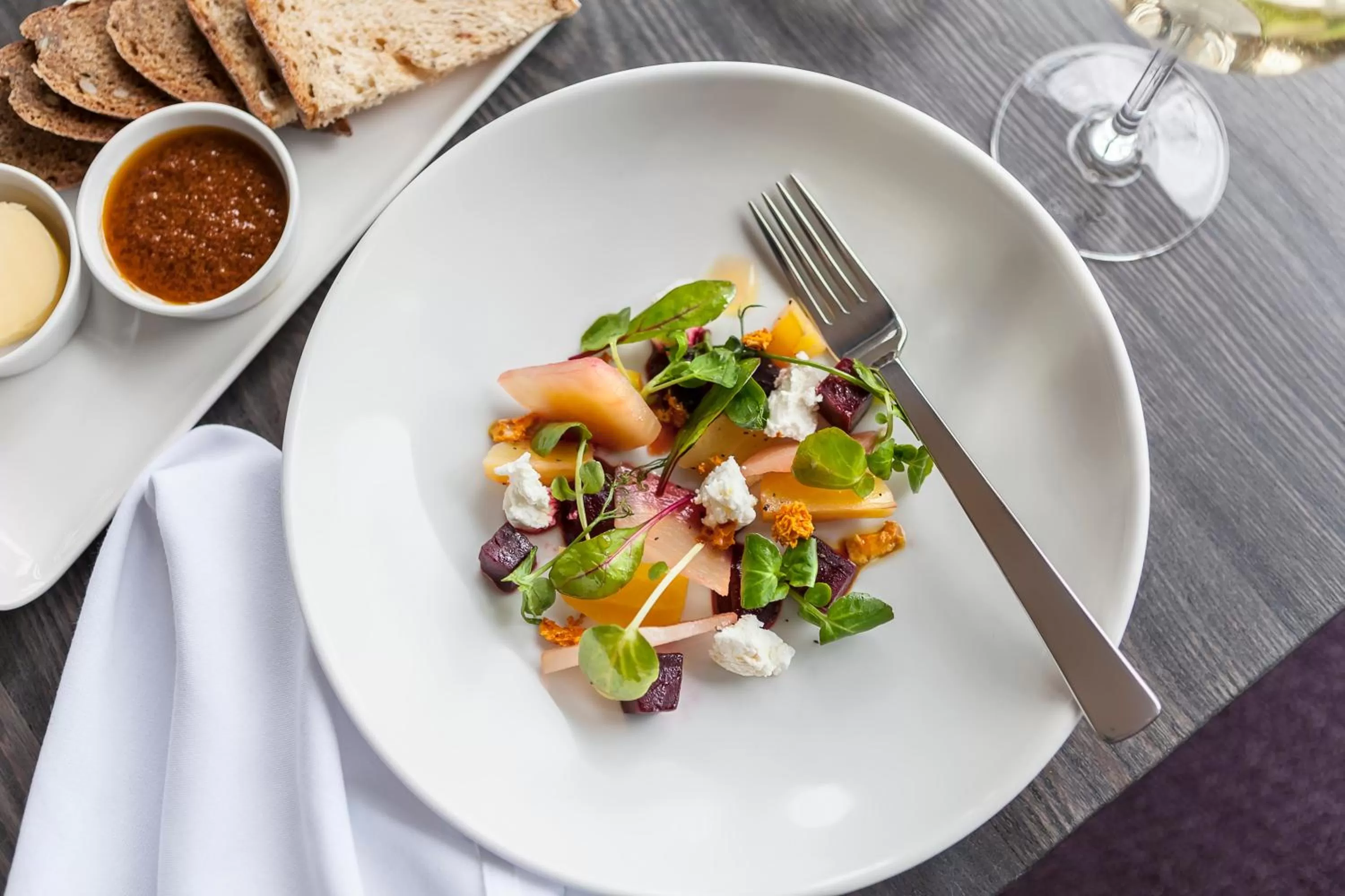 Food close-up in Castle Green Hotel In Kendal, BW Premier Collection