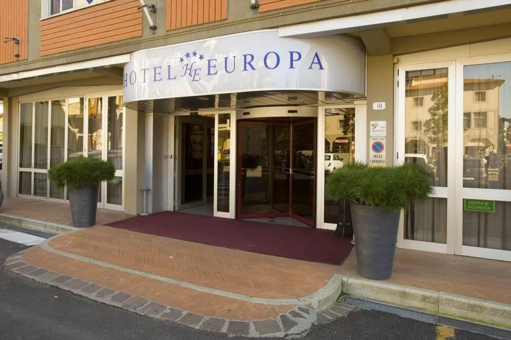 Facade/entrance in Hotel Europa