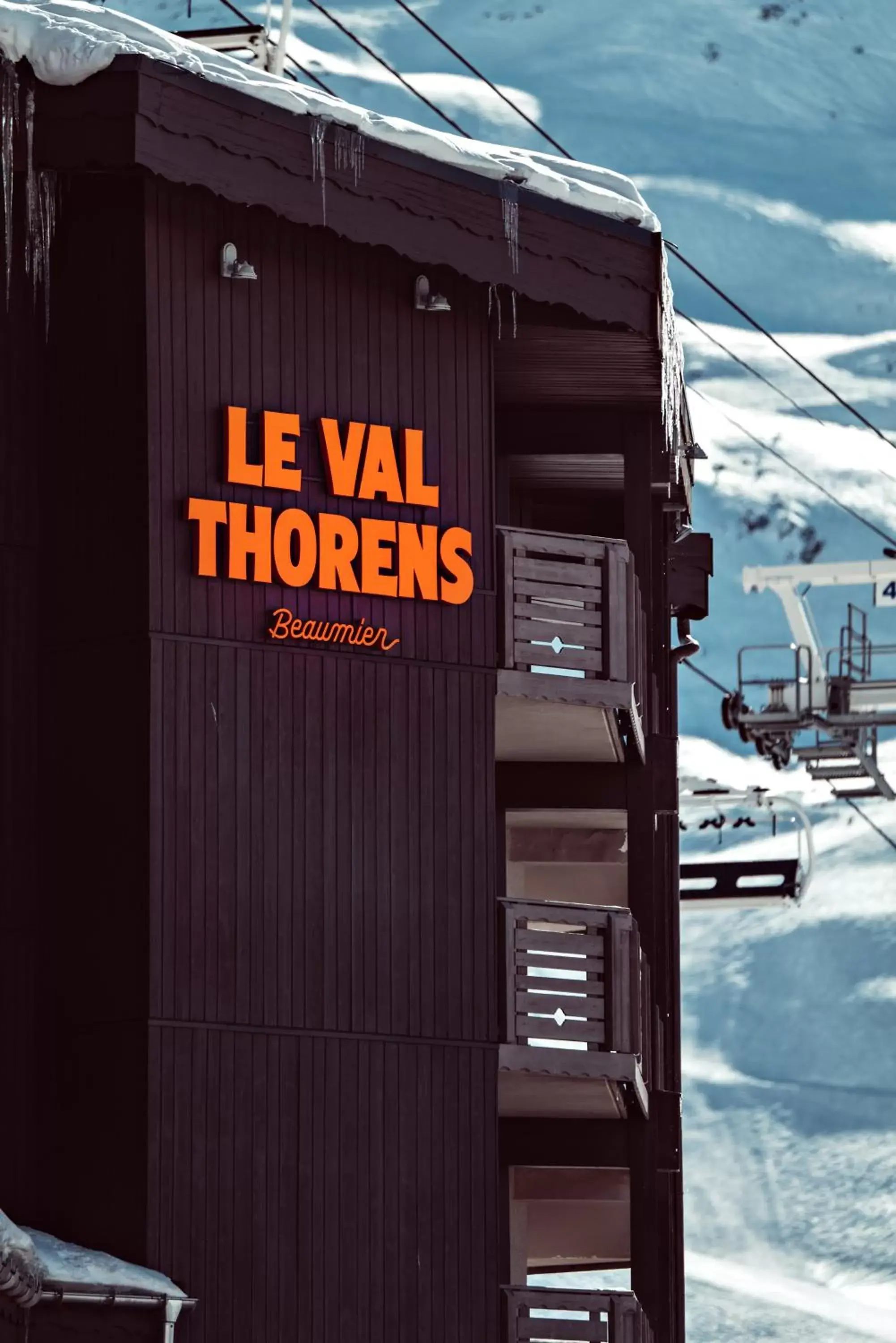 Property building, Winter in Le Val Thorens, a Beaumier hotel