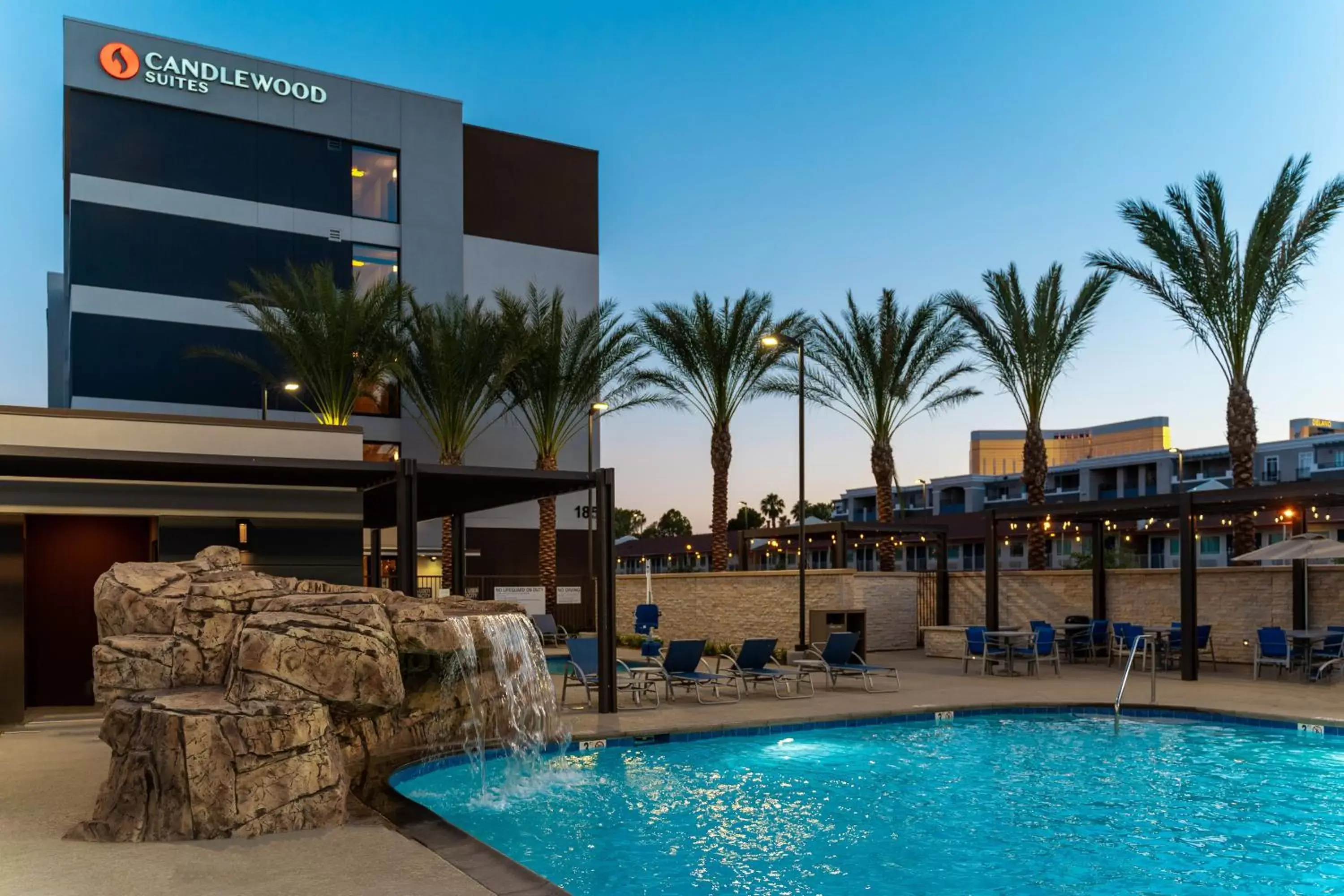 Swimming Pool in Candlewood Suites - Las Vegas - E Tropicana, an IHG Hotel