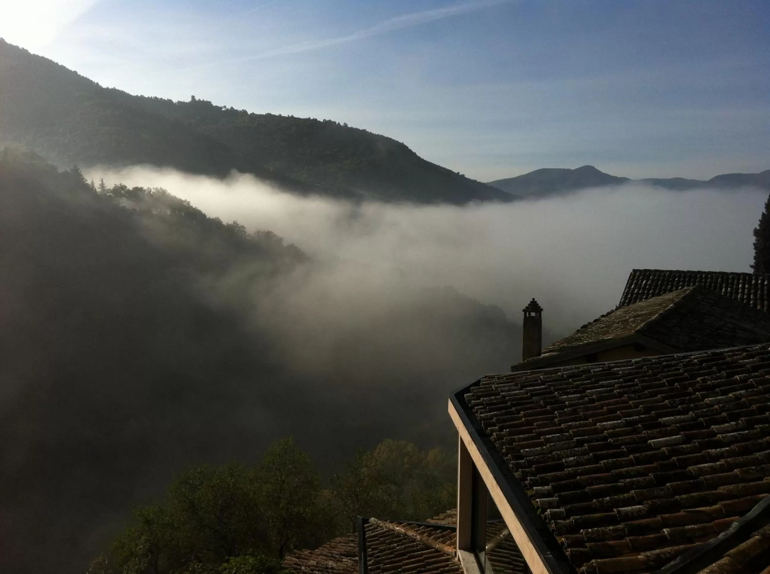 Mountain view in Hotel Gattapone