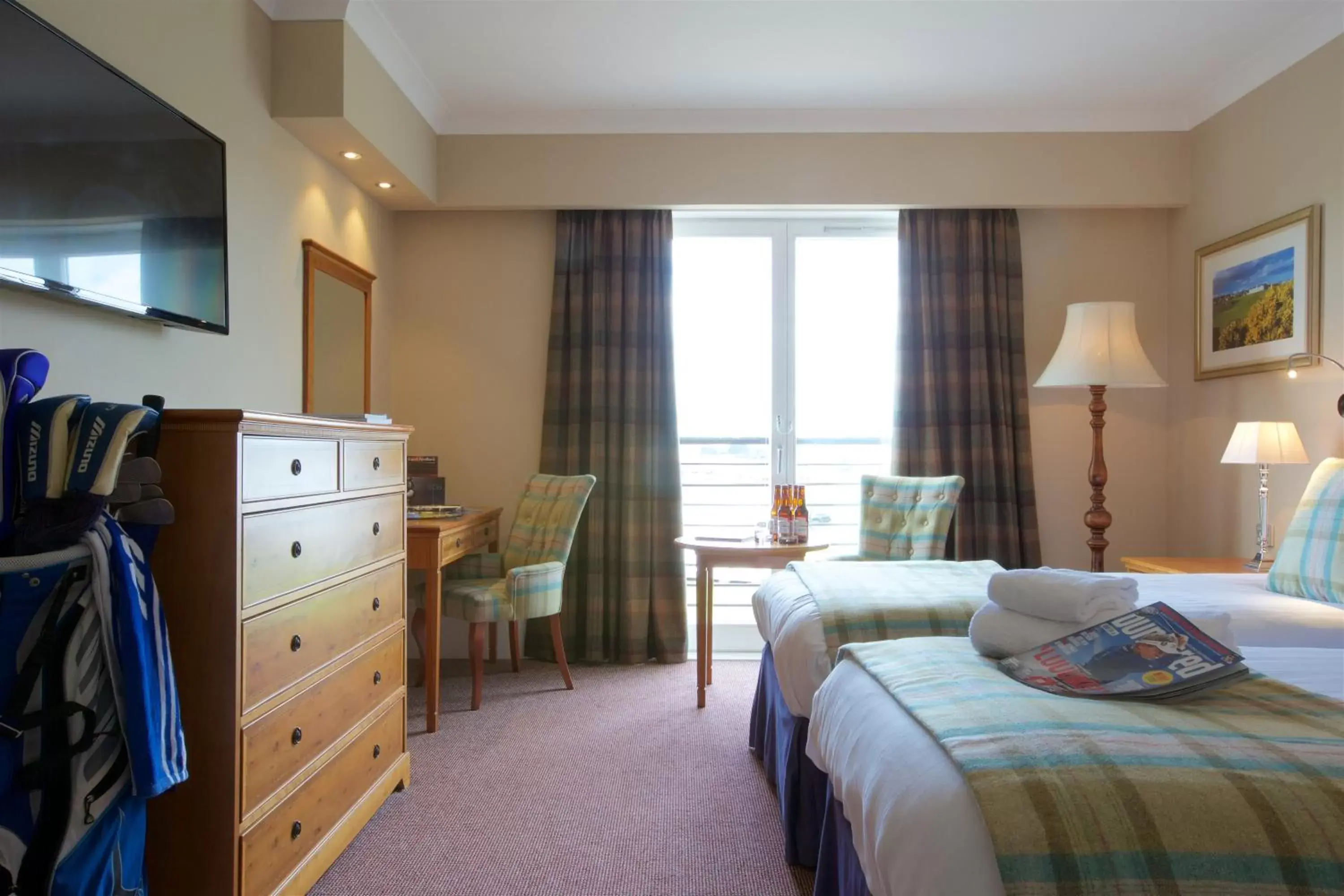 Bedroom in Carnoustie Golf Hotel 'A Bespoke Hotel’