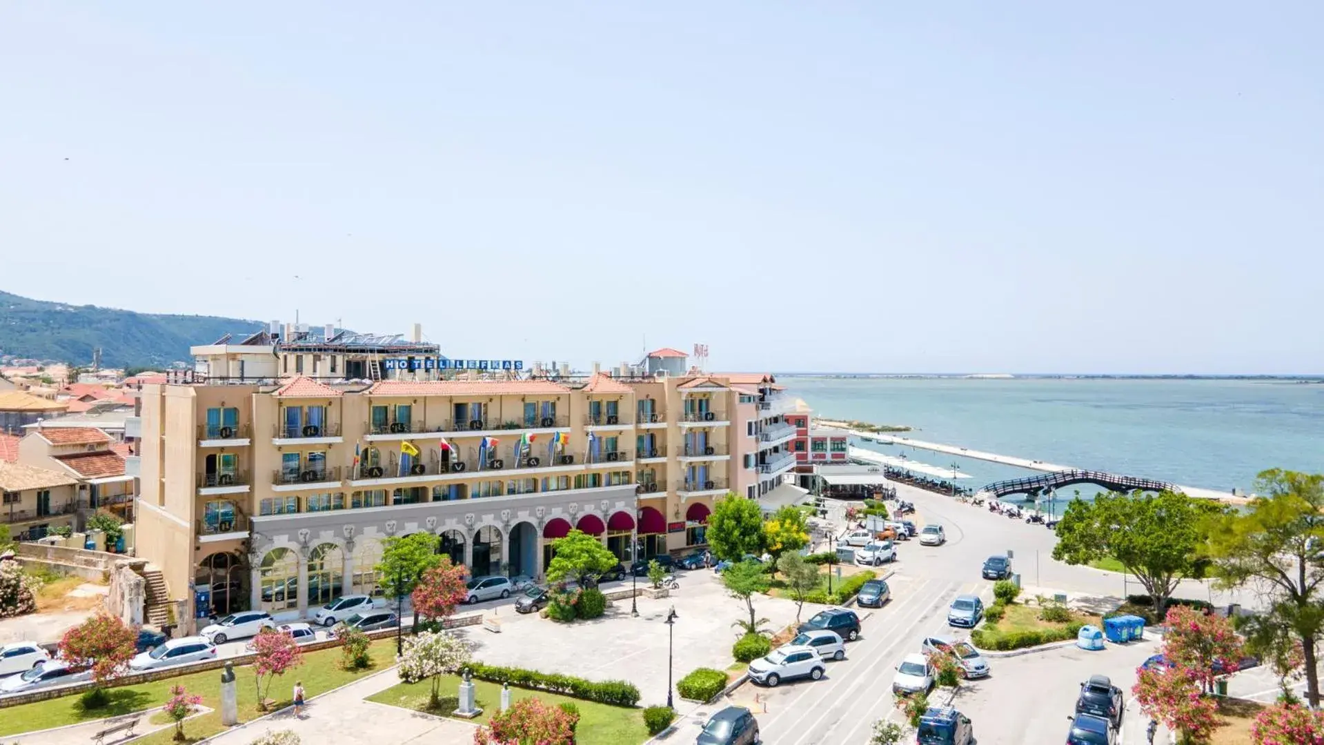 Bird's eye view in Hotel Lefkas