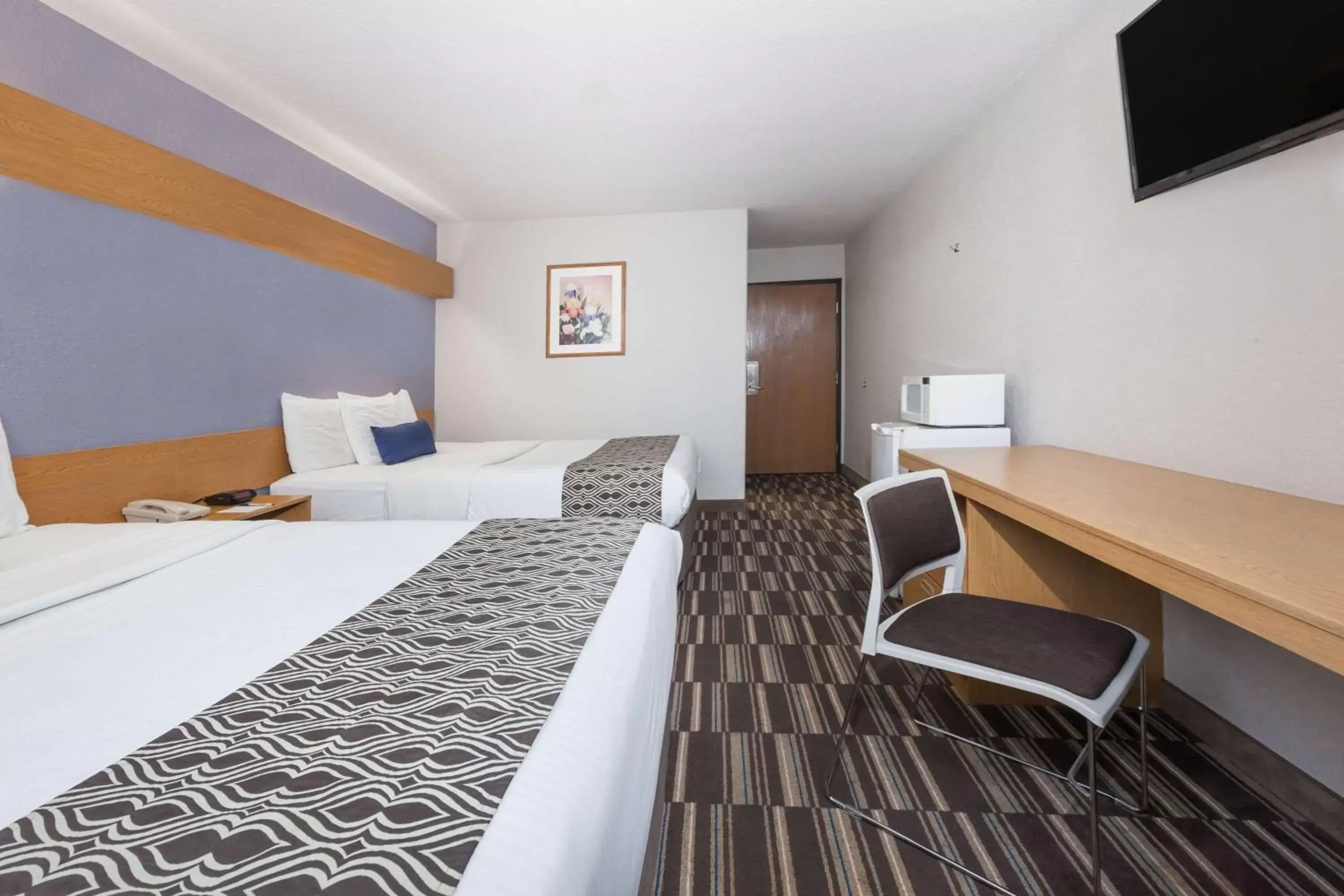 Photo of the whole room, Bed in Microtel Inn by Wyndham Ardmore