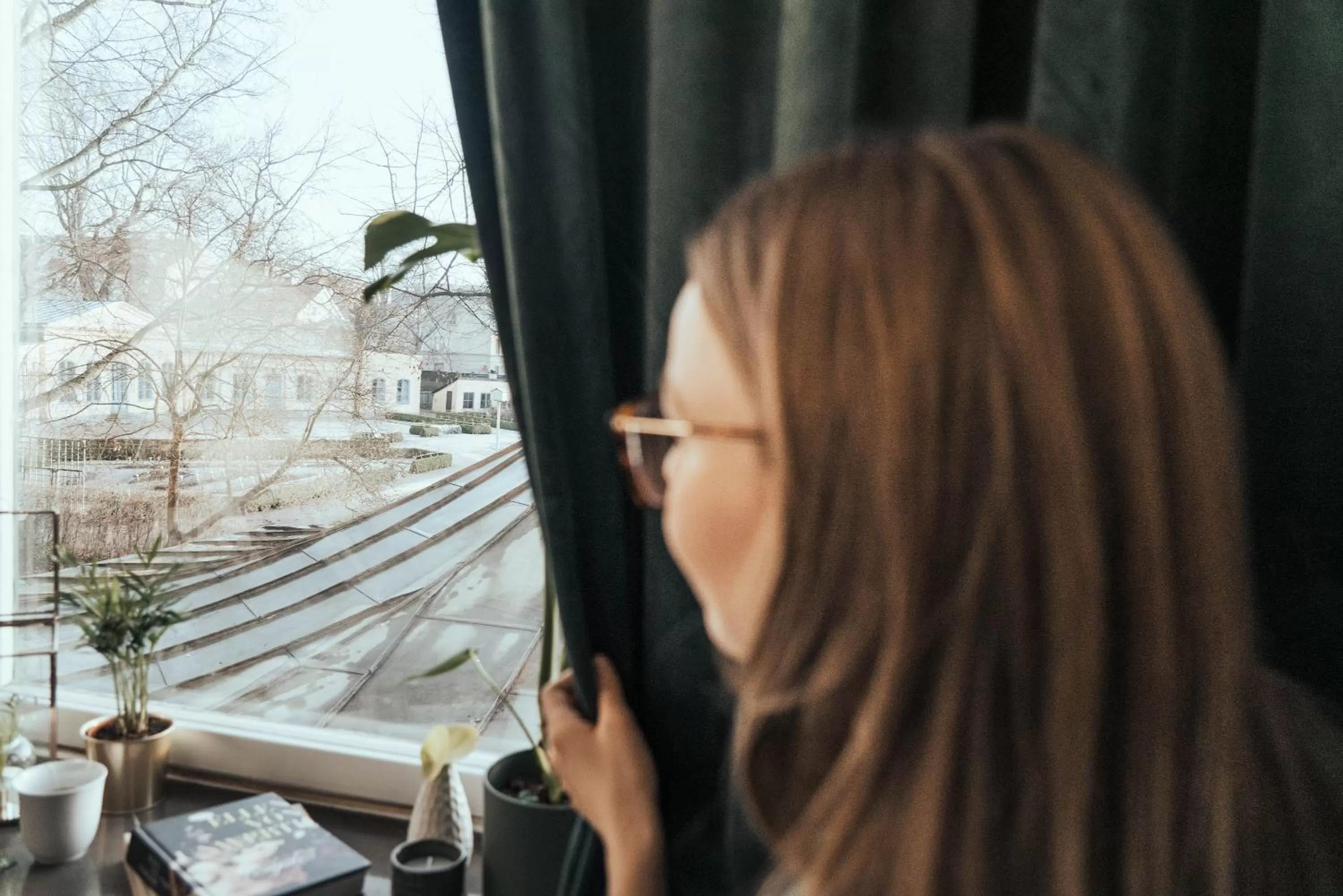 Garden view in Botanika Uppsala