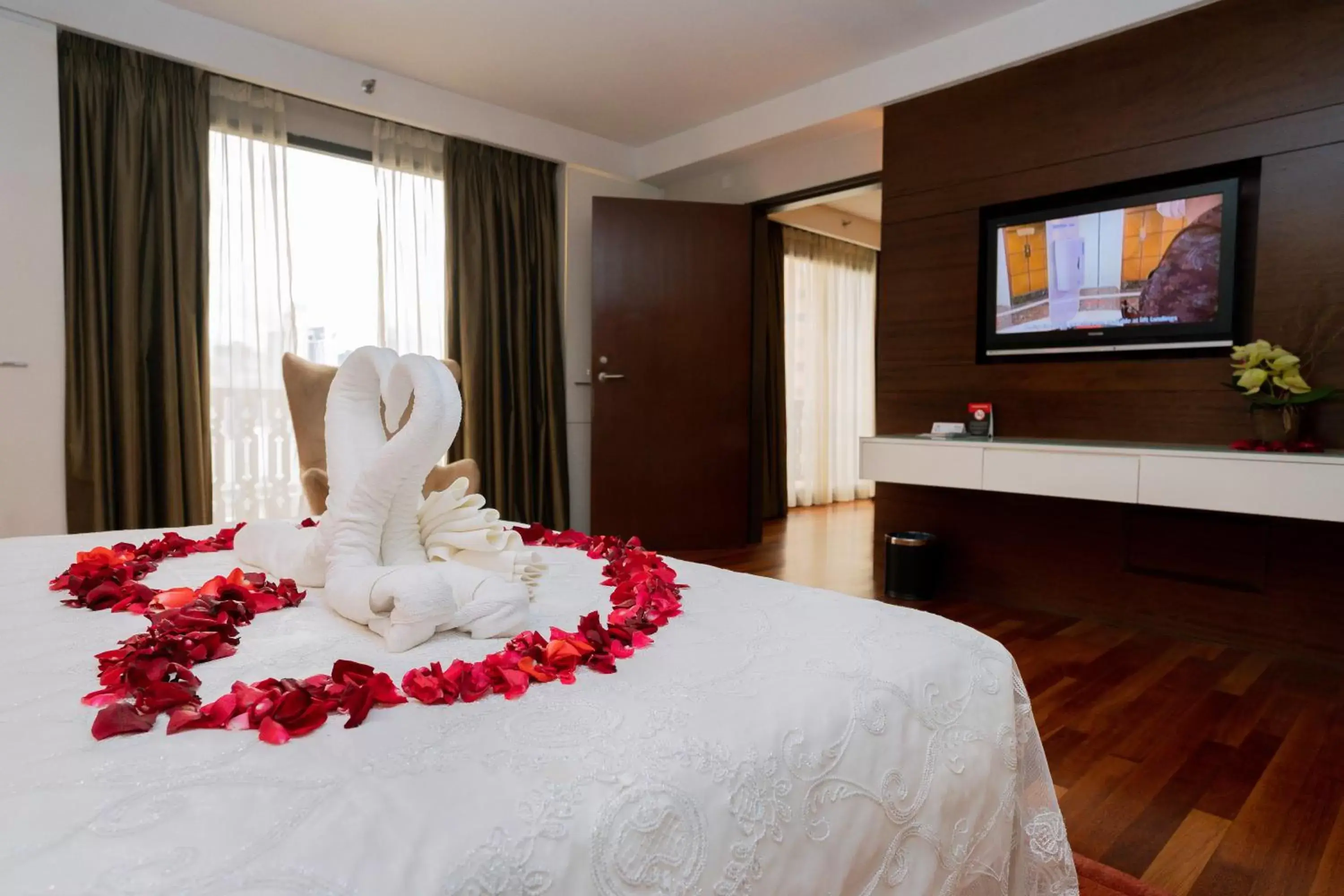 wedding, Bed in Seri Pacific Hotel Kuala Lumpur