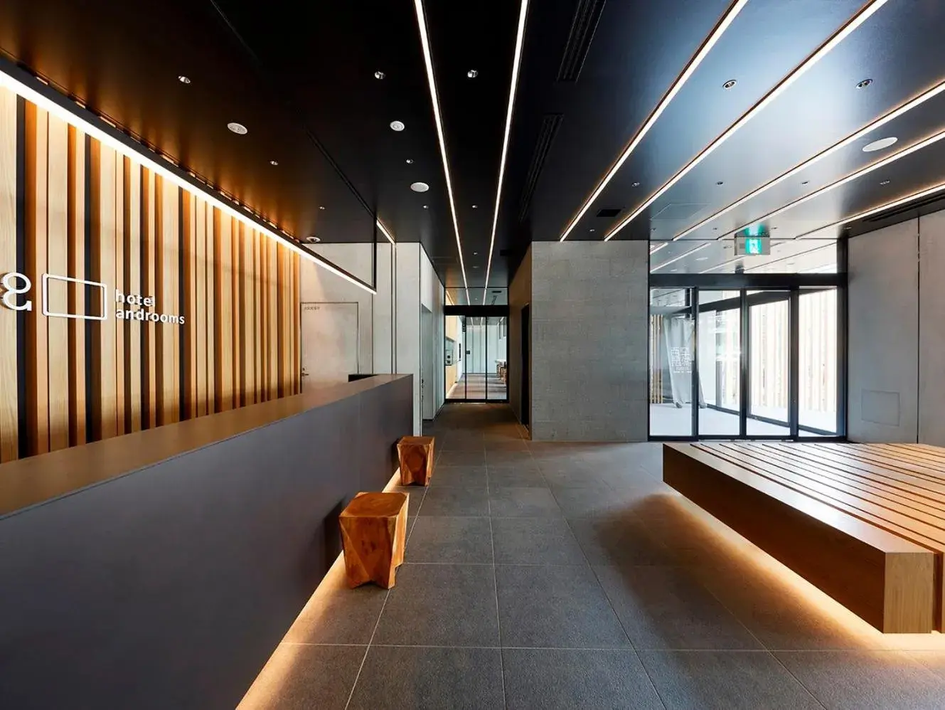 Lobby or reception in hotel androoms Shin-Osaka Lobby or reception in hotel androoms Shin-Osaka