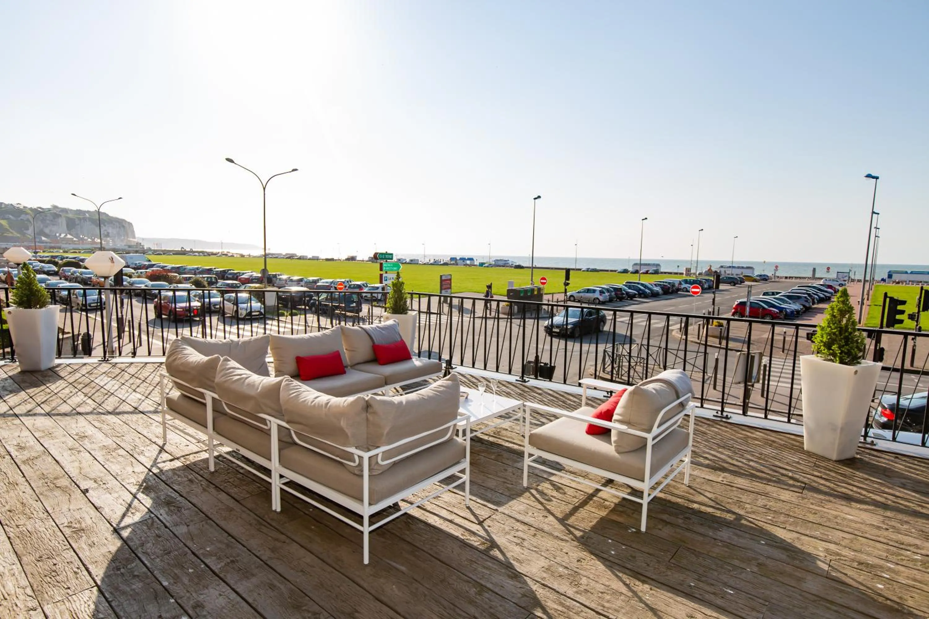 Patio in Hotel Aguado