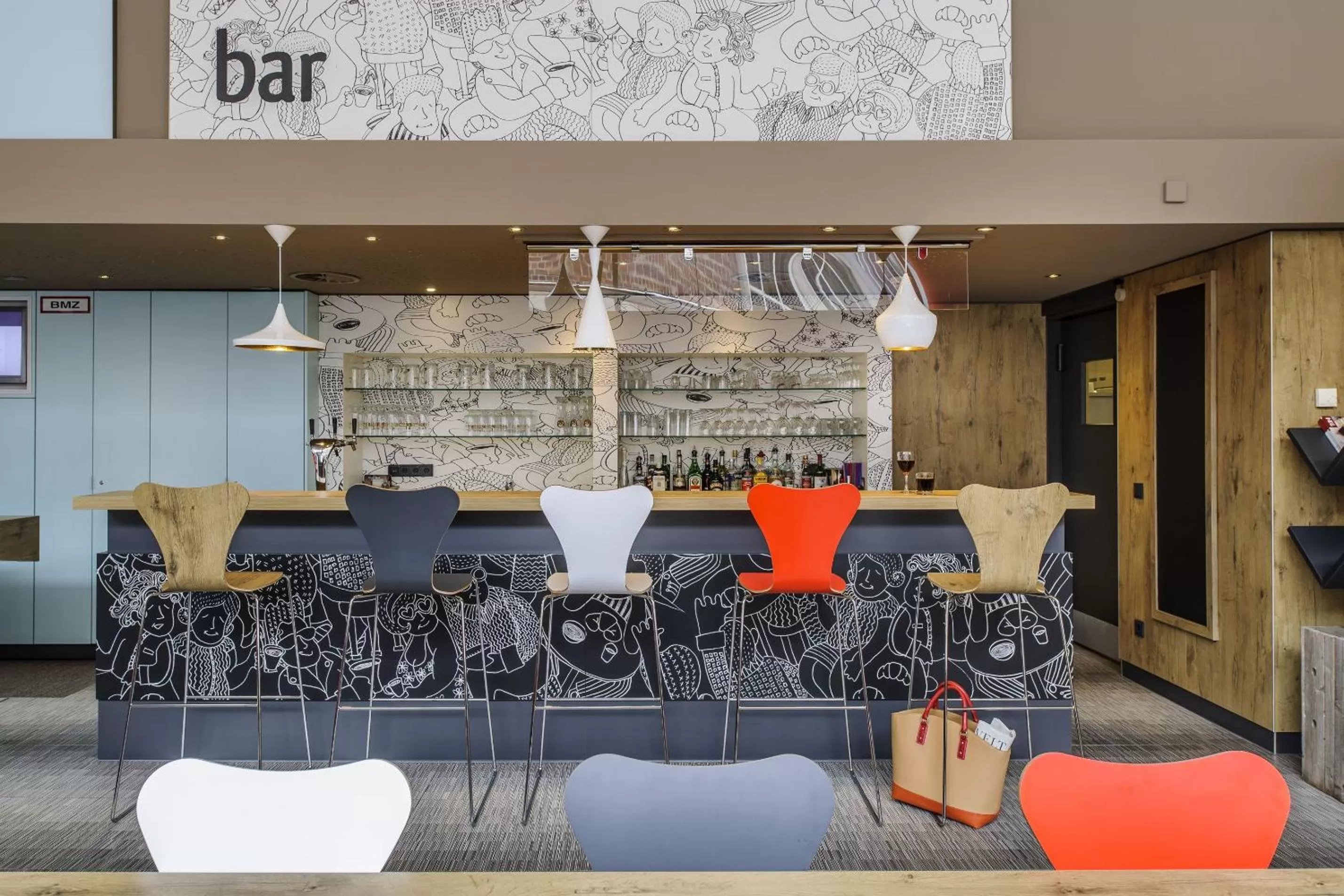 Lounge or bar in Ibis Münster City