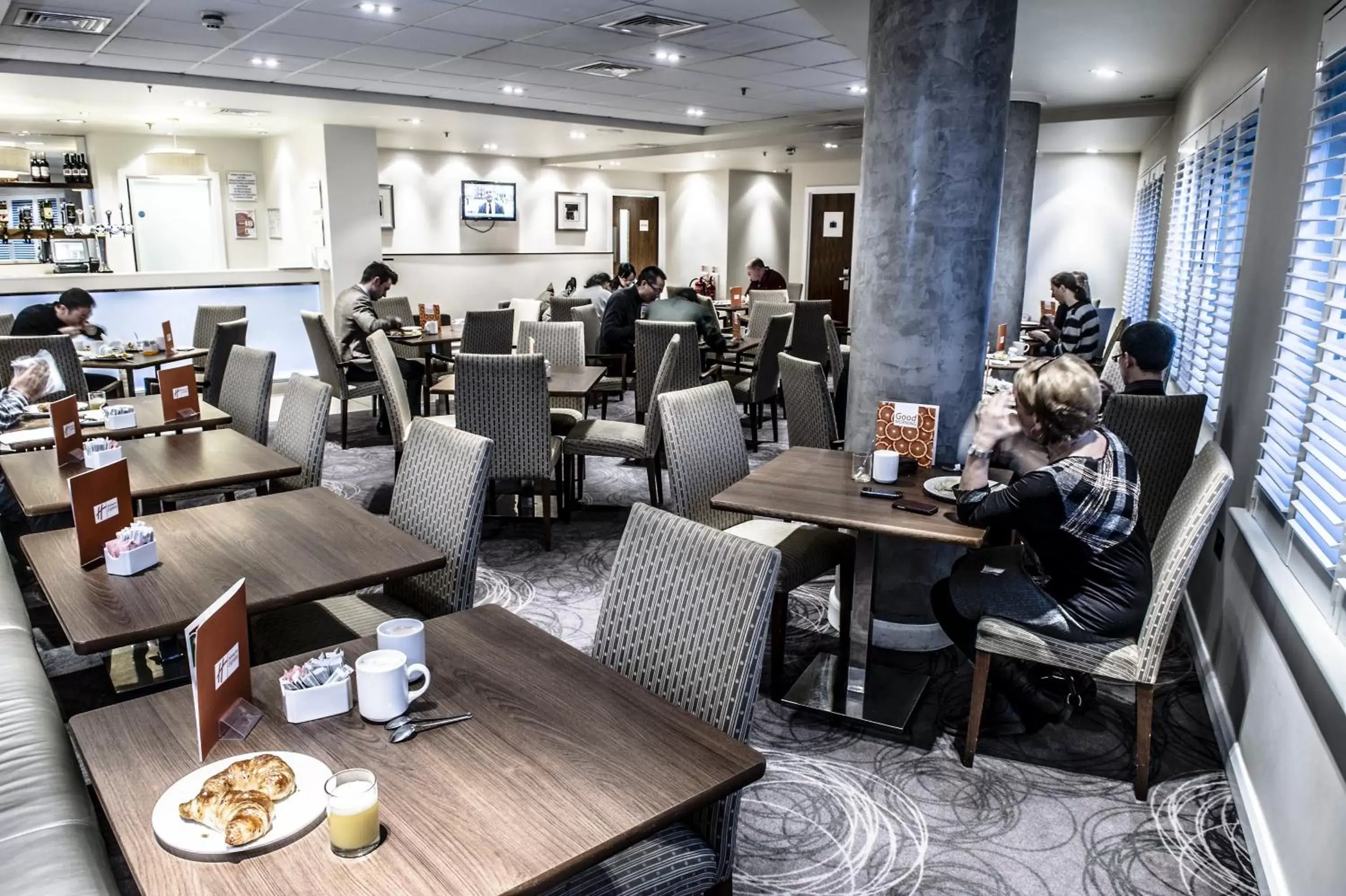 Breakfast, Restaurant/Places to Eat in Holiday Inn Express Manchester City Centre, an IHG Hotel