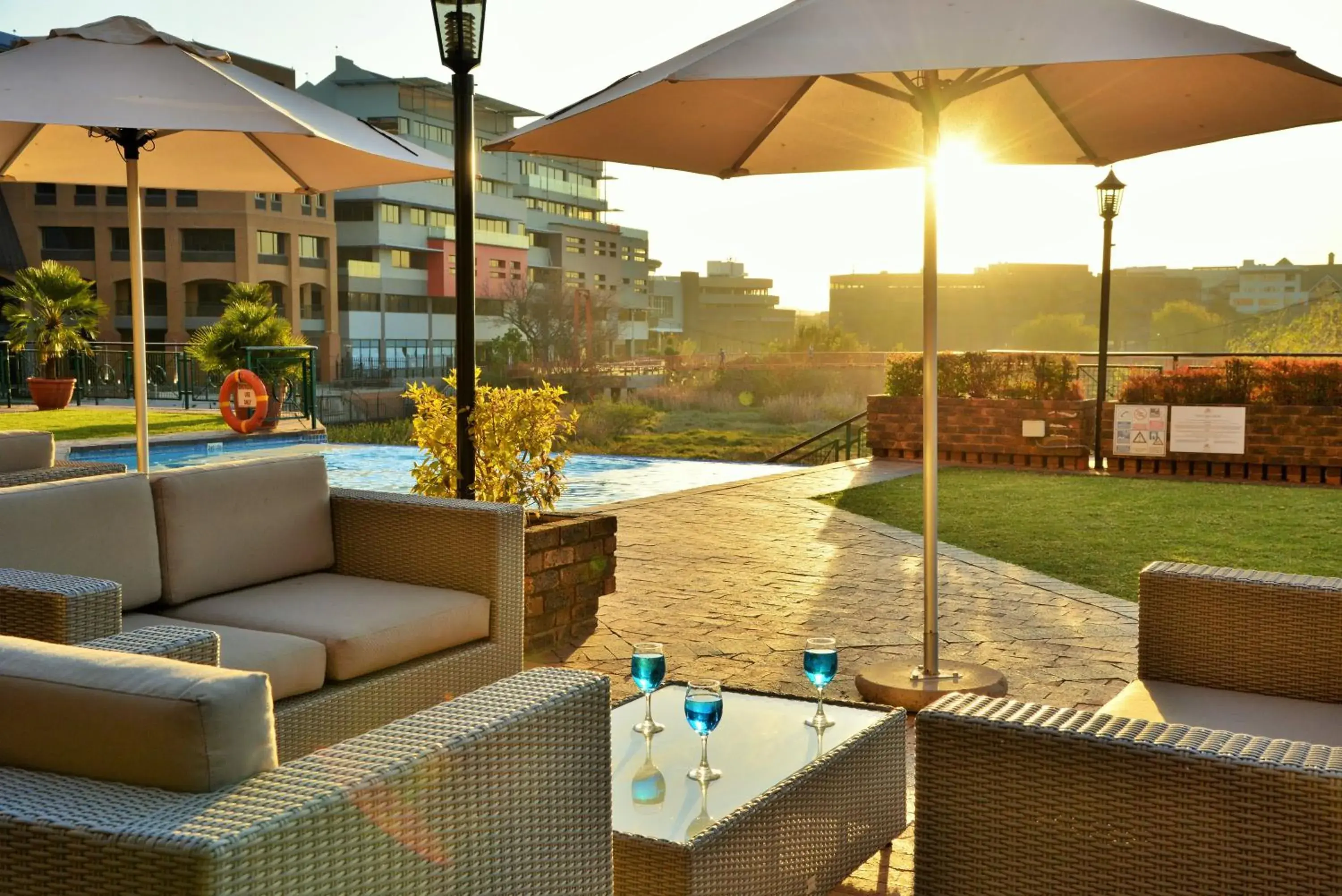 Swimming pool in The Centurion Hotel