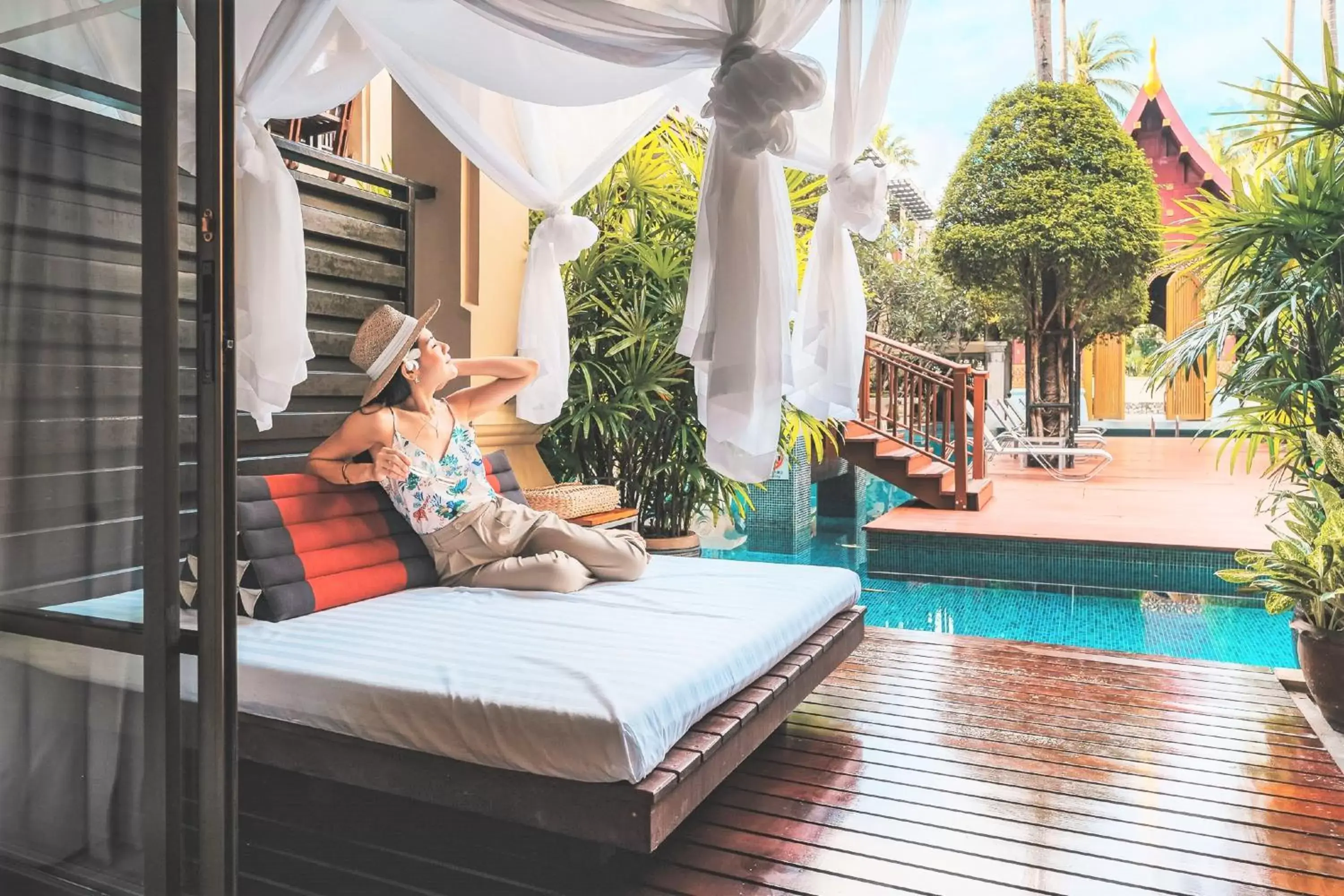 Balcony/Terrace in Burasari Phuket Resort & Spa - SHA Extra Plus