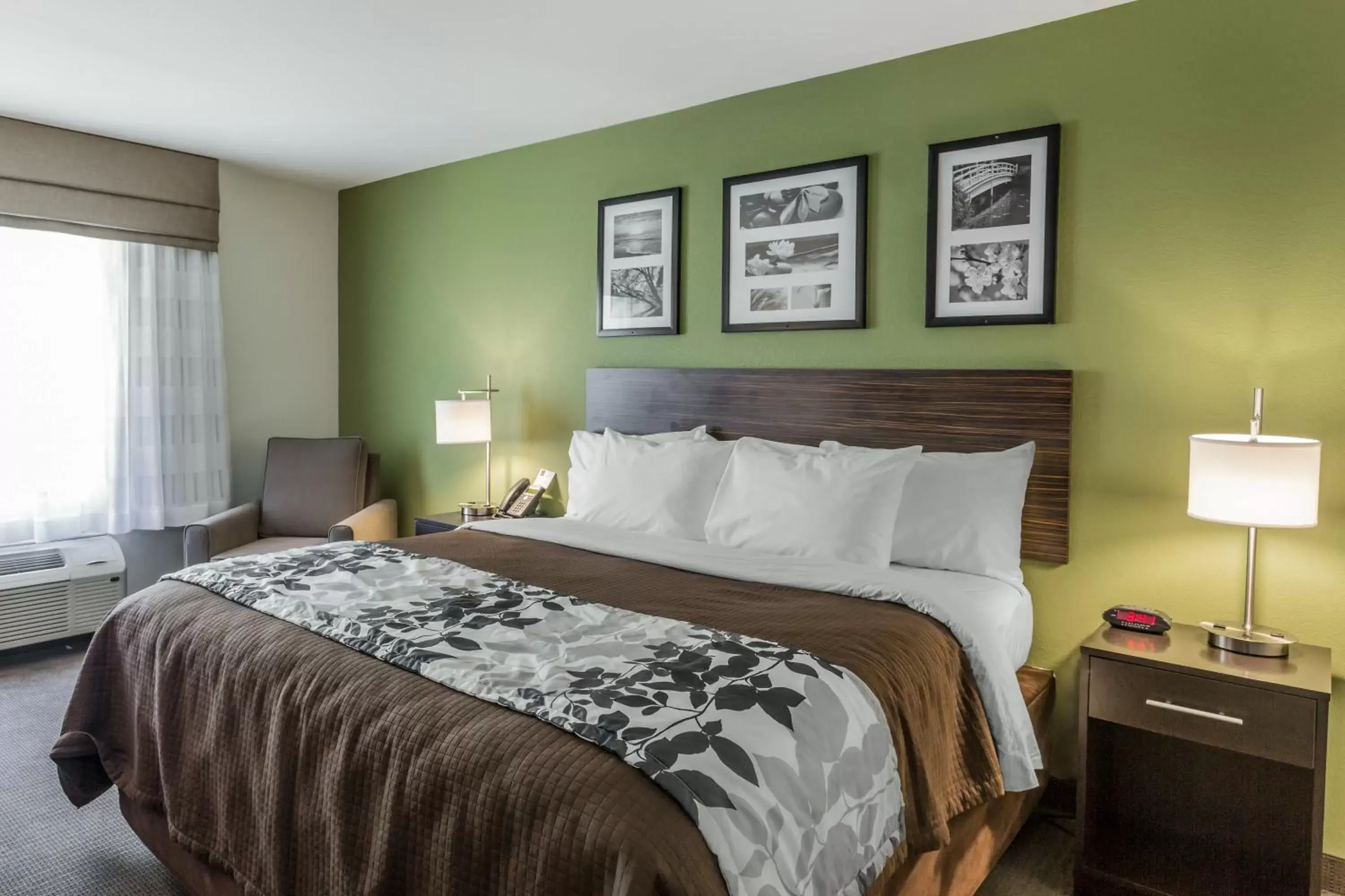 Bedroom, Bed in Sleep Inn & Suites Dayton